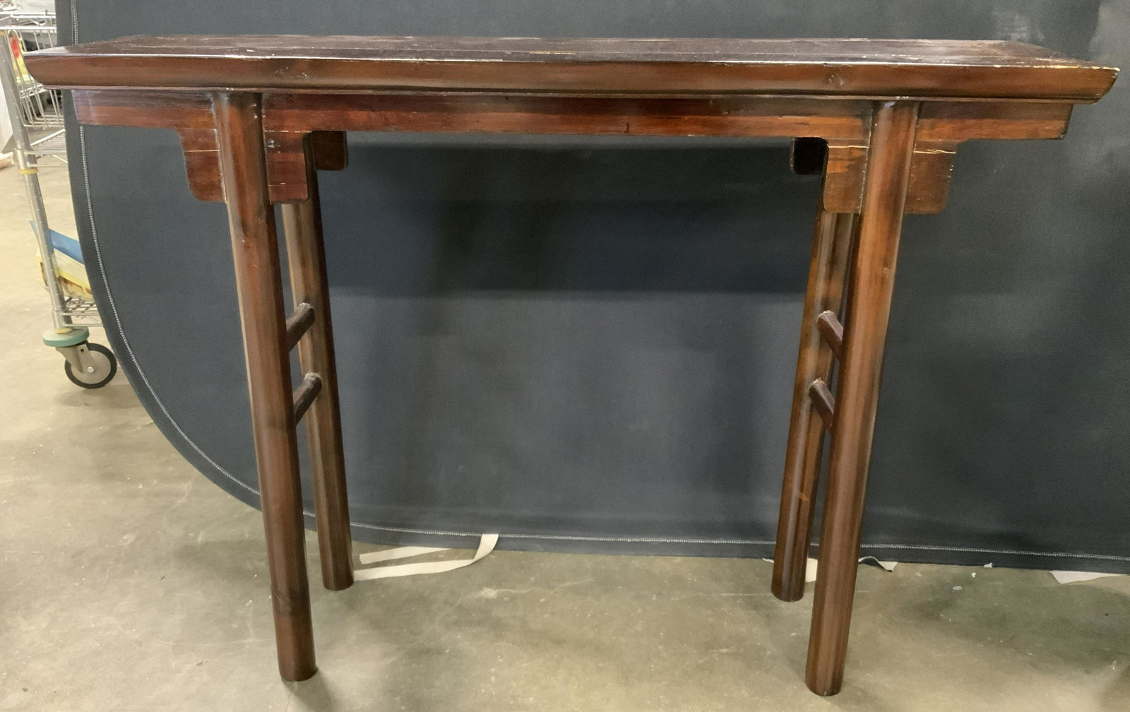 Vintage Carved Wooden Asian Console Table (1 of 10)