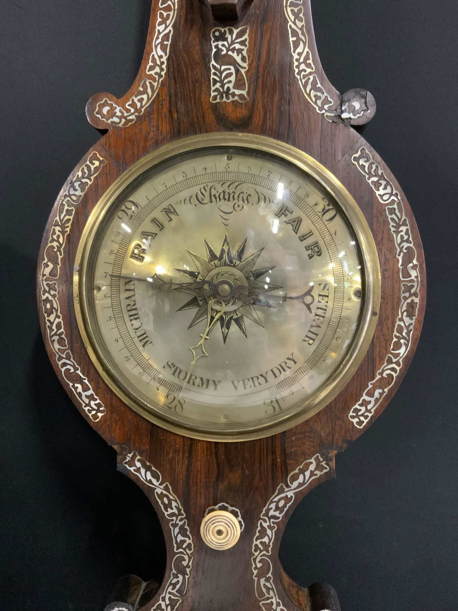 Antique Weather Tools w Pearly Inlay (1 of 12)