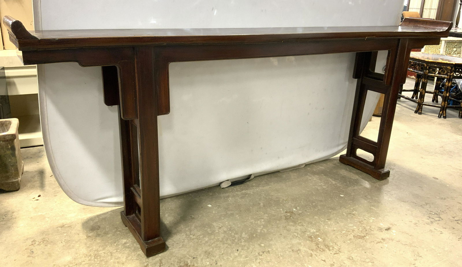 Vintage Handmade Wooden Chinese Console Table (1 of 10)