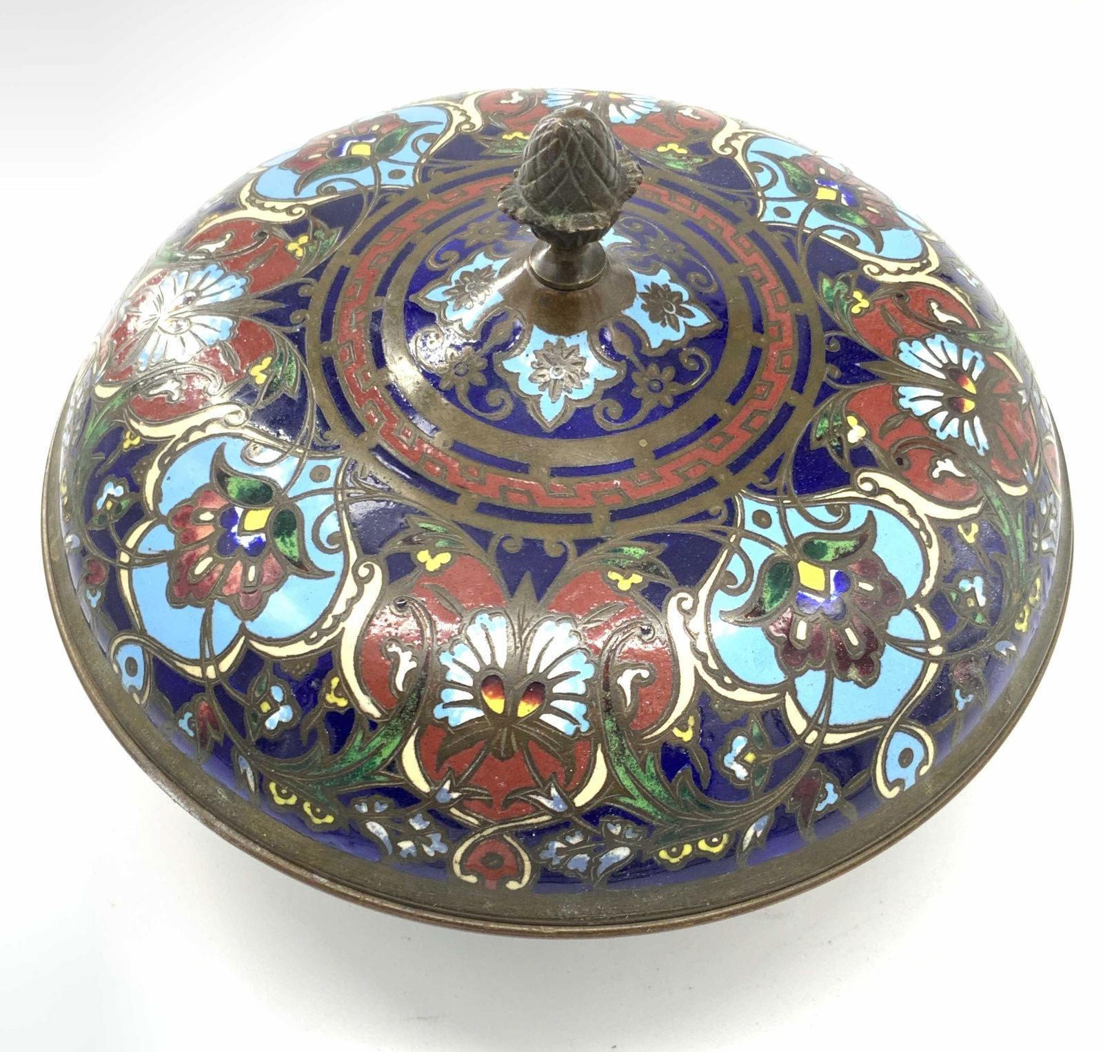 BOISSIER PARIS Signed Cloisonné Keepsake Box (1 of 14)