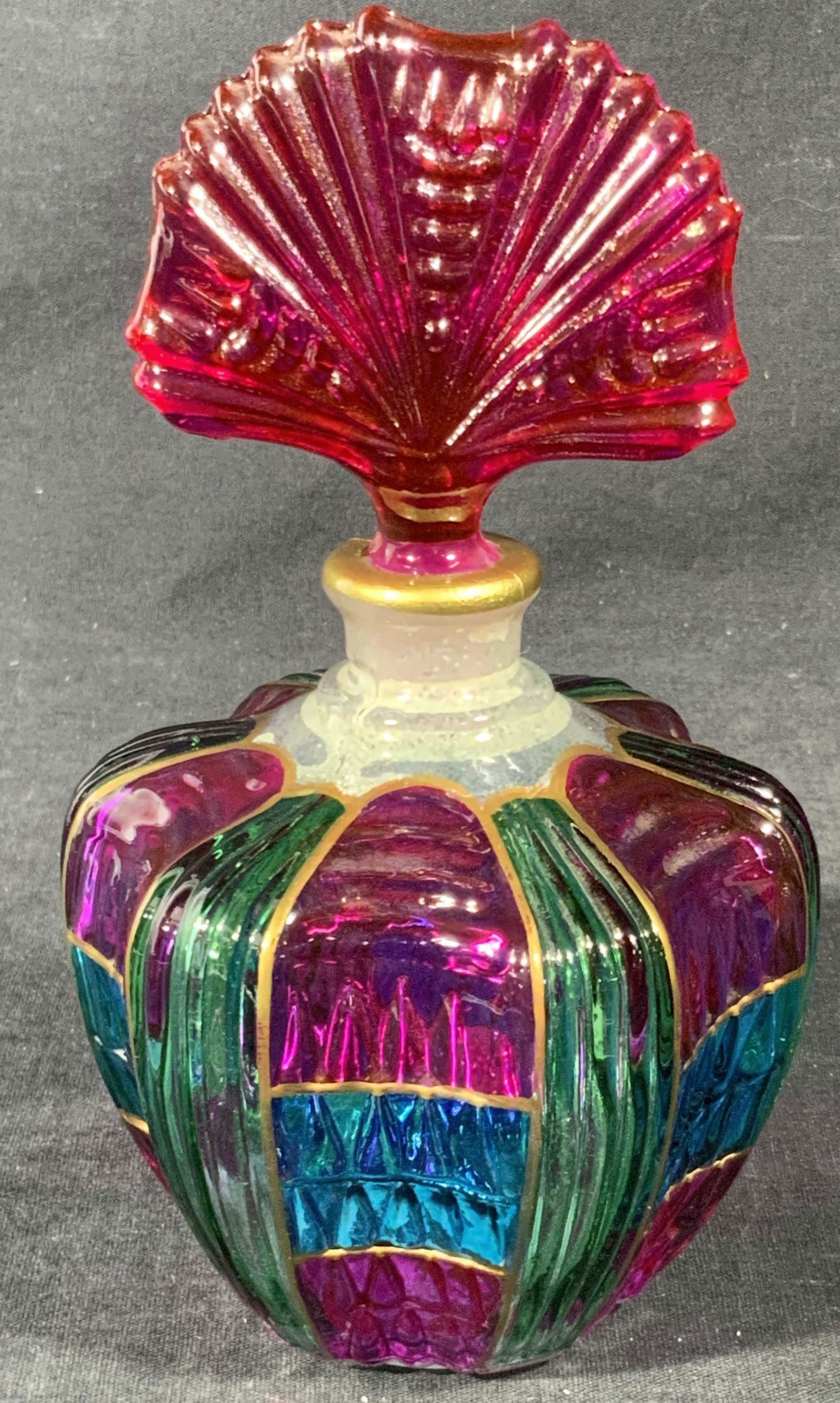 PUNTOARTE Italian Art Glass Perfume Bottle (1 of 12)