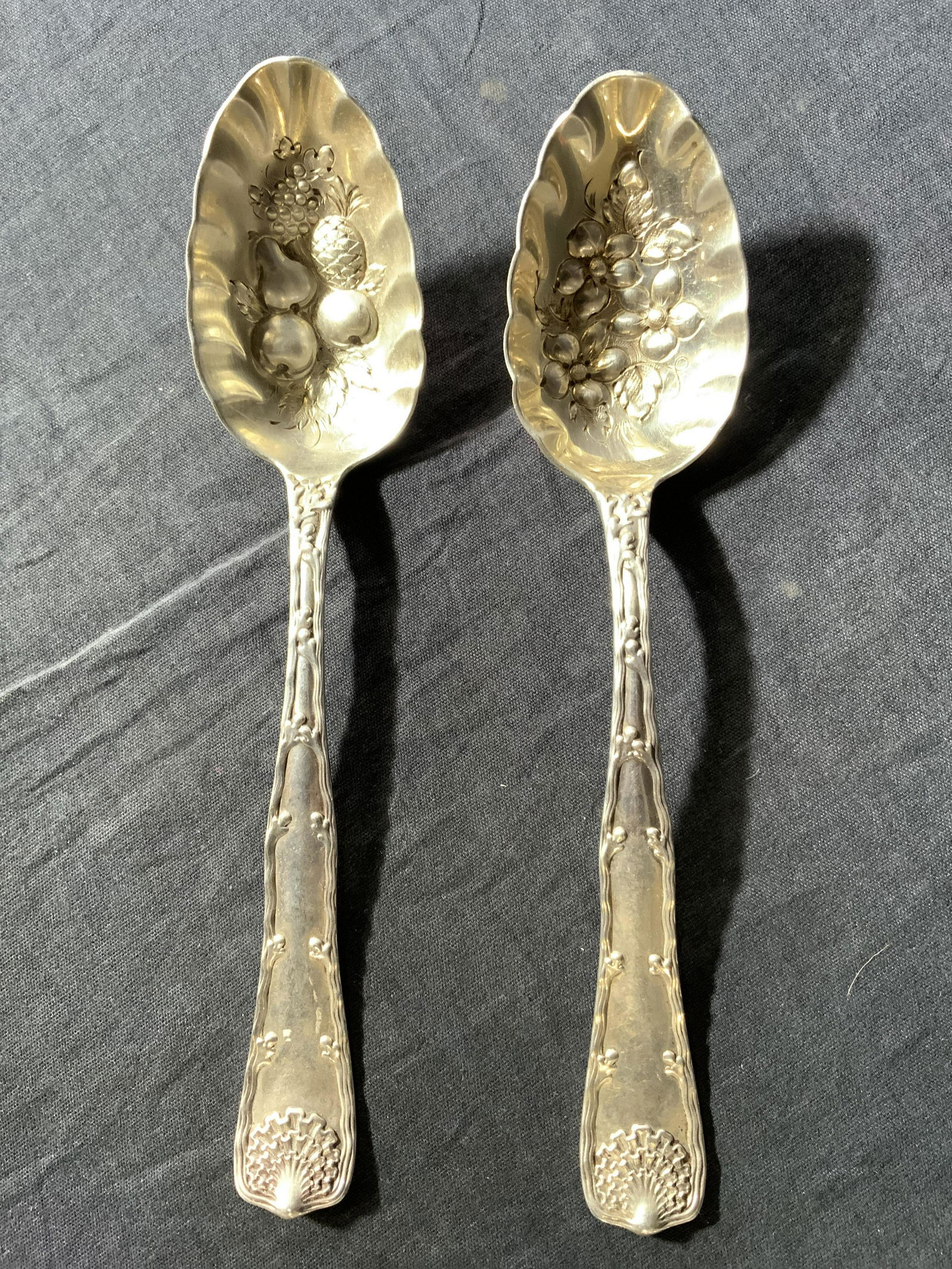 Lot 2 TIFFANY & CO Sterling Silver Spoons (1 of 10)