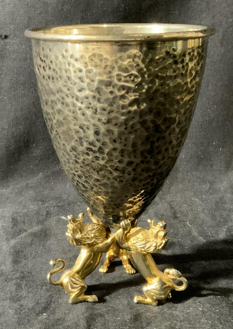 A. SALAMON Sterling Silver Kiddish Cup (1 of 10)