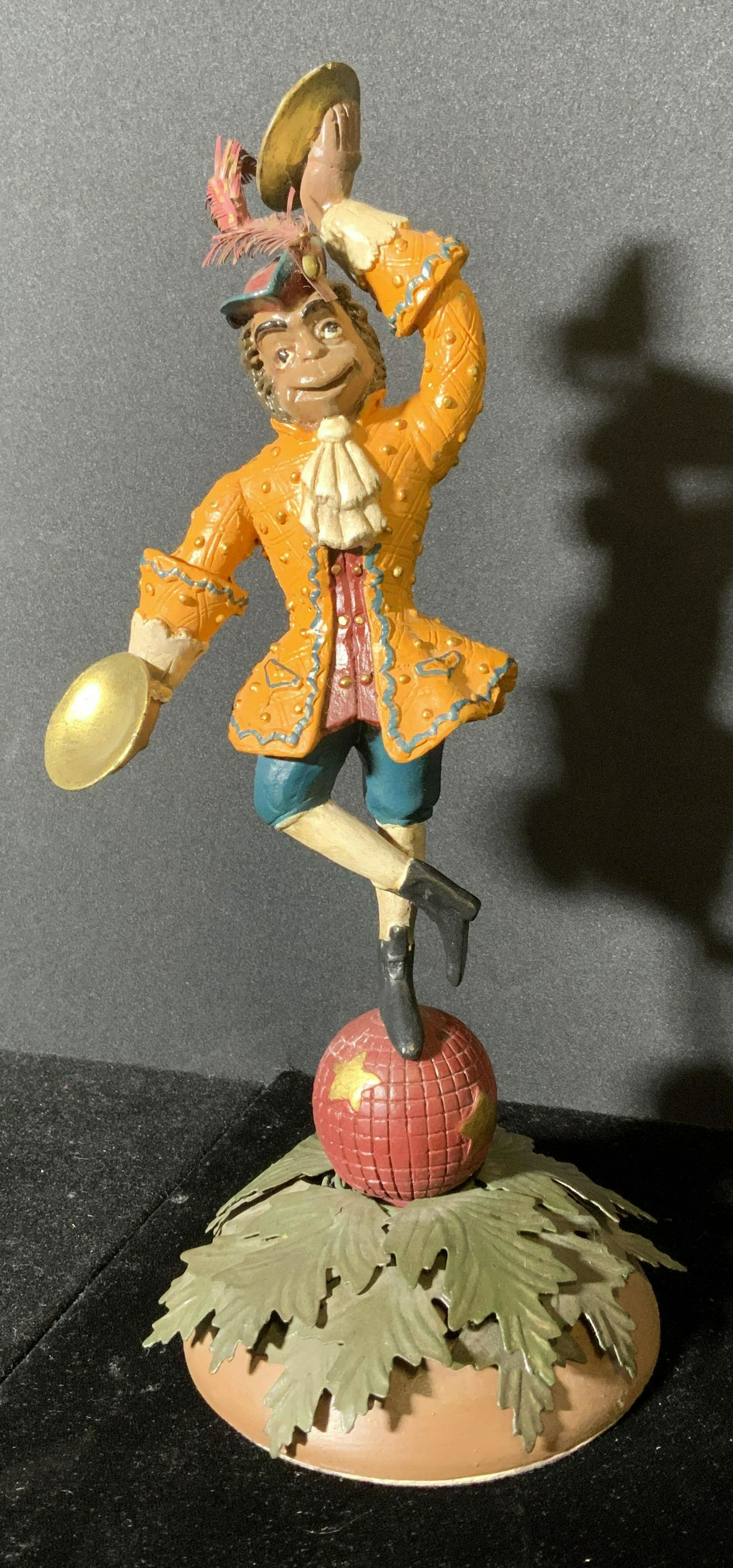 Hand Painted Metal Dancing Monkey Figural (1 of 11)
