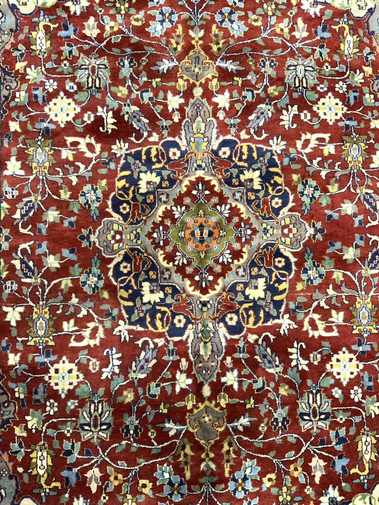 Vintage Handmade Oriental Wool Rug (1 of 10)