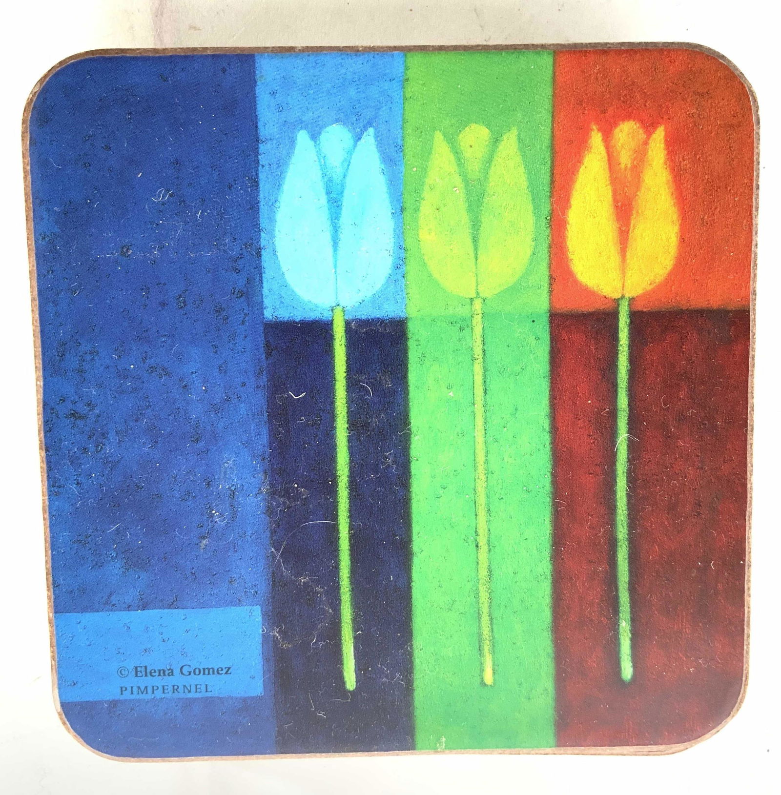 18 Rounded Square & Rectangular Shaped Coaster: Lot includes 18 coasters 6 JASON, 6 PORTMEIRION & 6 PIMPERNEL. 2 sets of coasters include boxes. Coasters have floral and leaf detail. Largest coasters measure approx 4.5 inches long 4 inches wide. Co
