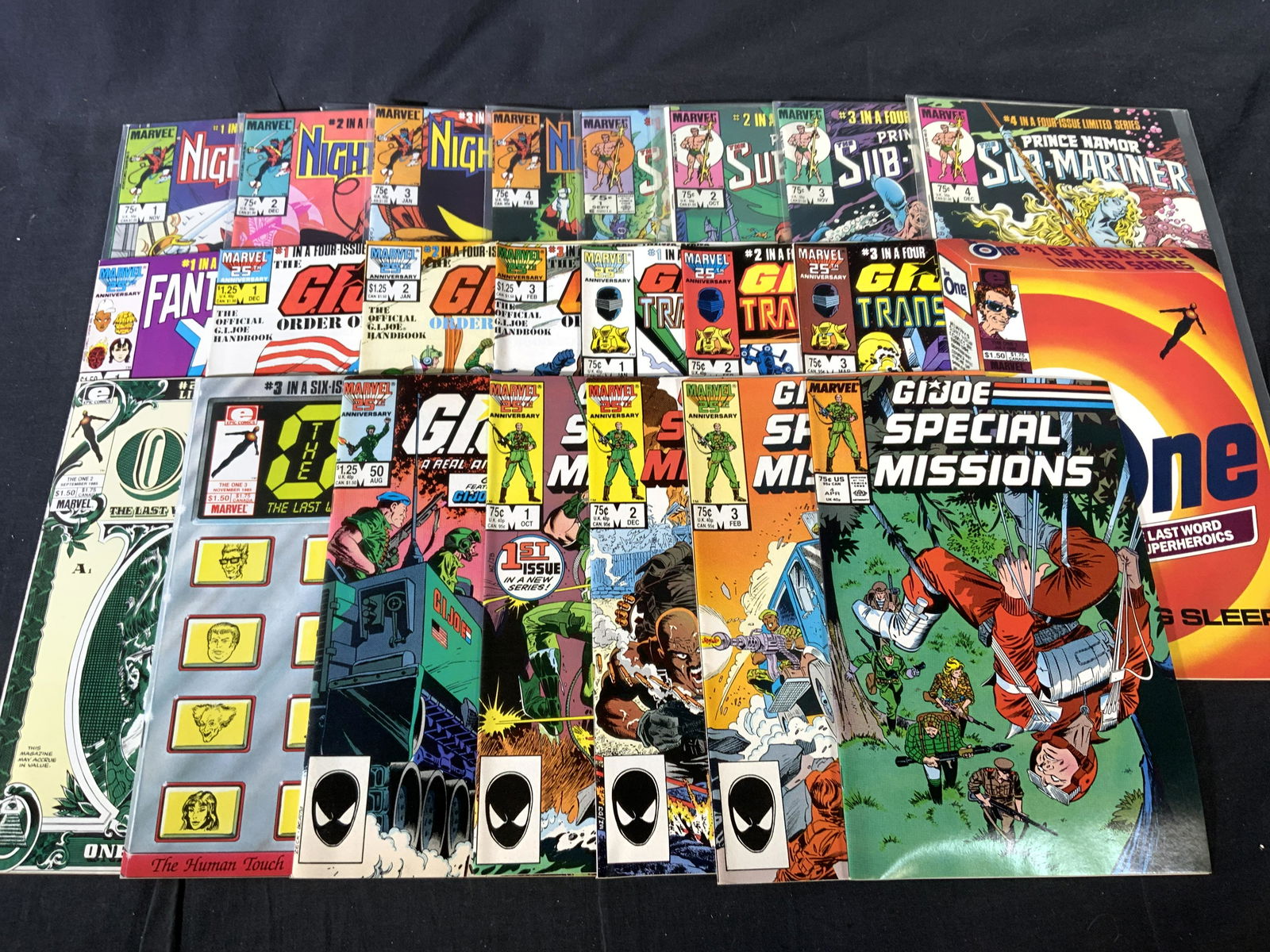 Grp Lot Vintage MARVEL Limited Runs & Others (1 of 8)