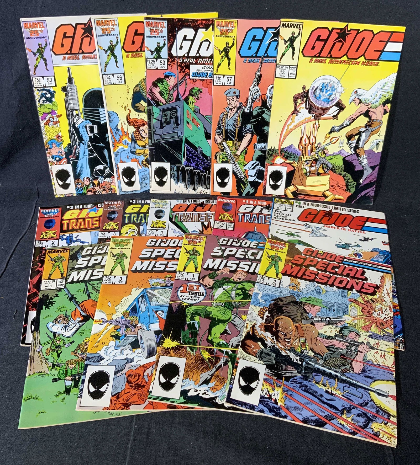 Group Lot Vintage GI JOE Comic Books (1 of 7)