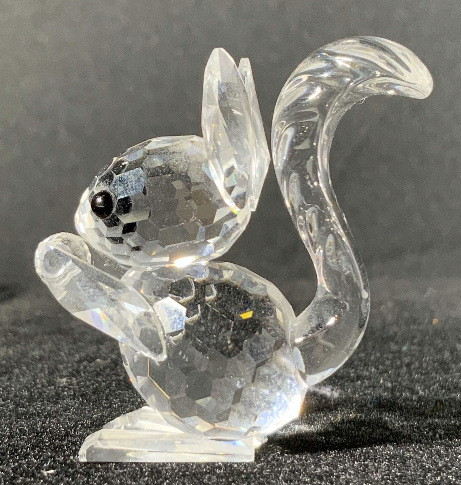 SWAROVSKI Trademarked Crystal Squirrel Figural (1 of 10)