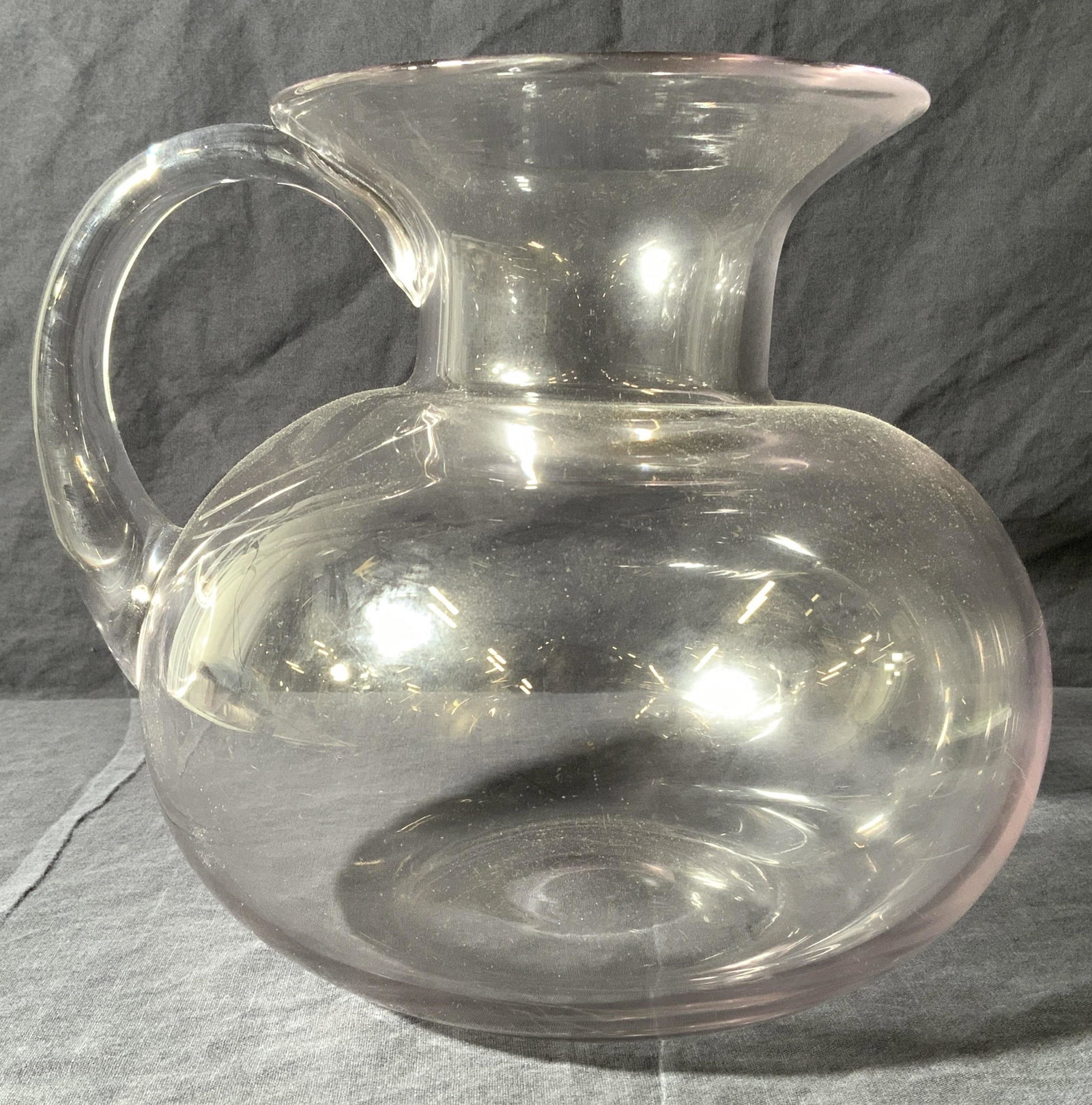 Large Glass Pitcher Jug Vessel (1 of 7)