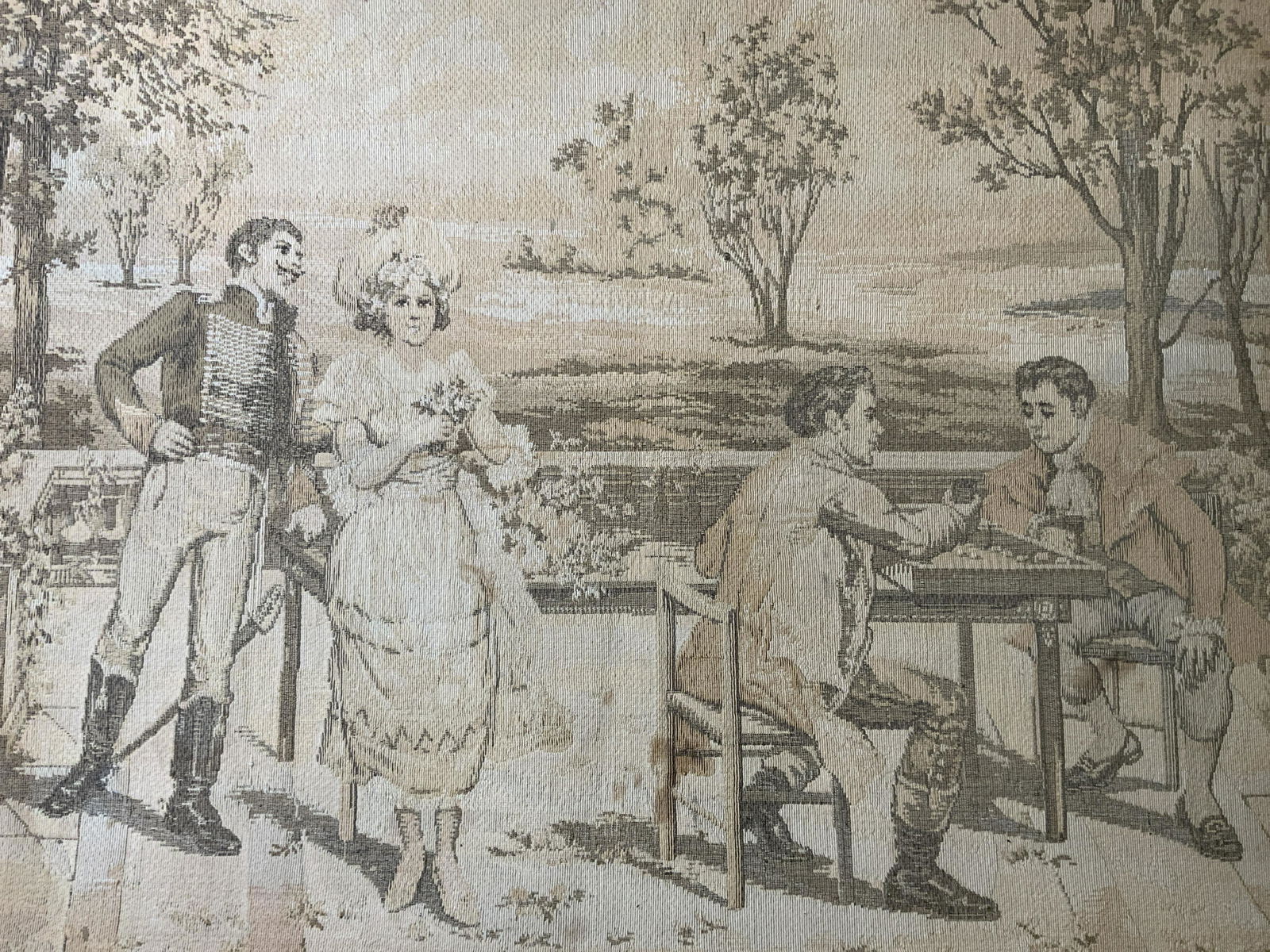 Vintage French Tapestry Artwork (1 of 9)