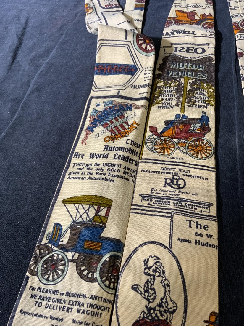 Lot of 2 Patterned Cotton Ties (1 of 6)