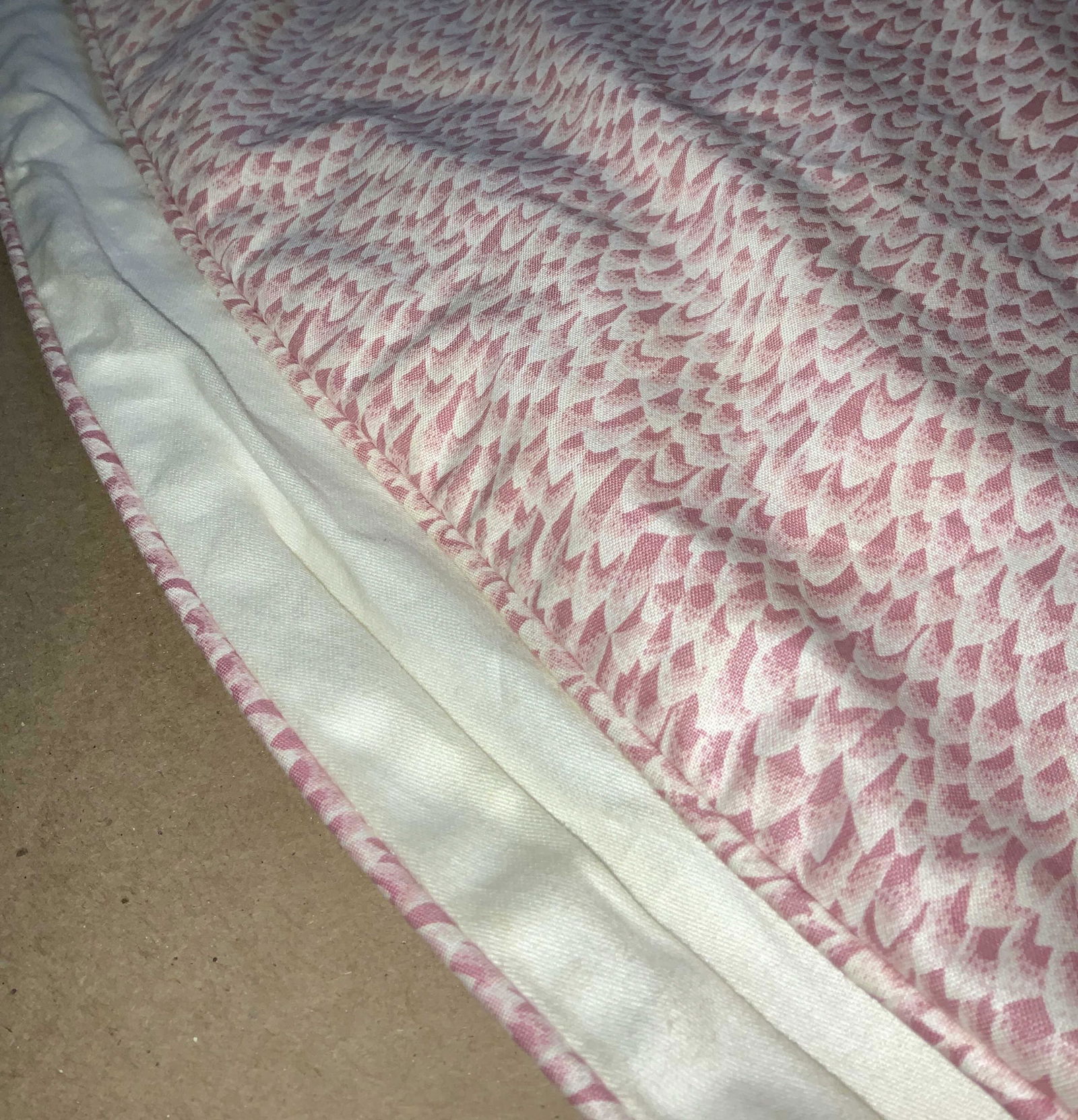 Custom Made Cotton Table Cover, Round (1 of 7)