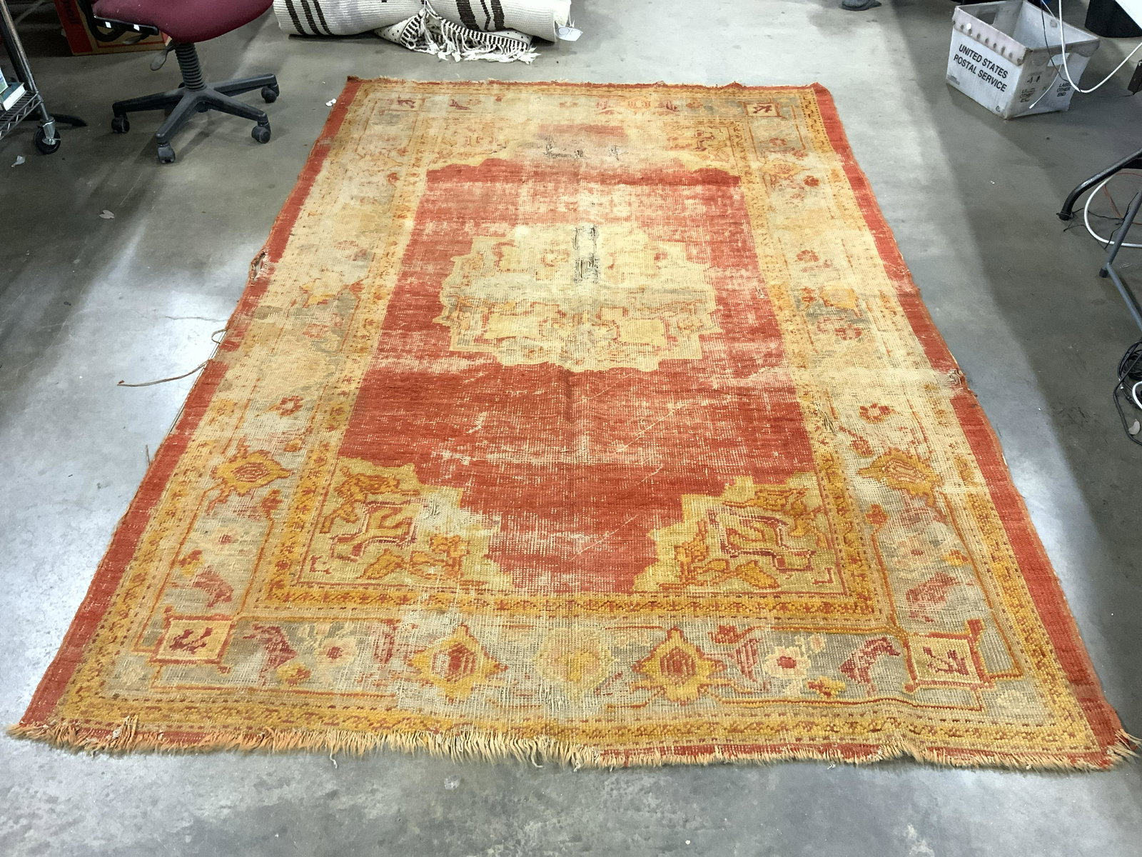 Vintage Handmade Wool Area Rug (1 of 8)