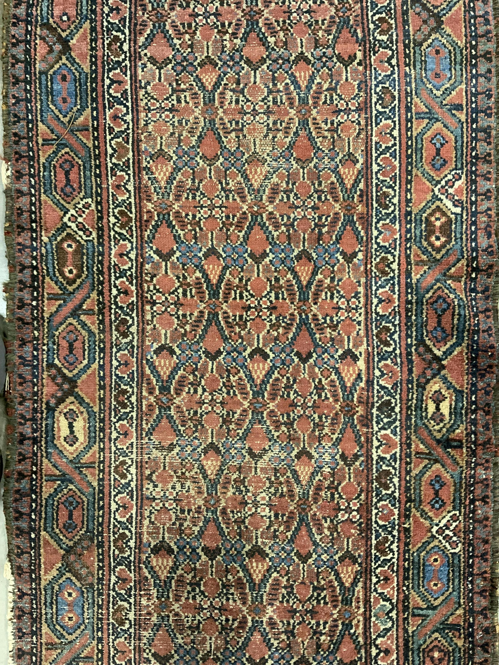 Vintage Handmade Oriental Wool Runner (1 of 8)