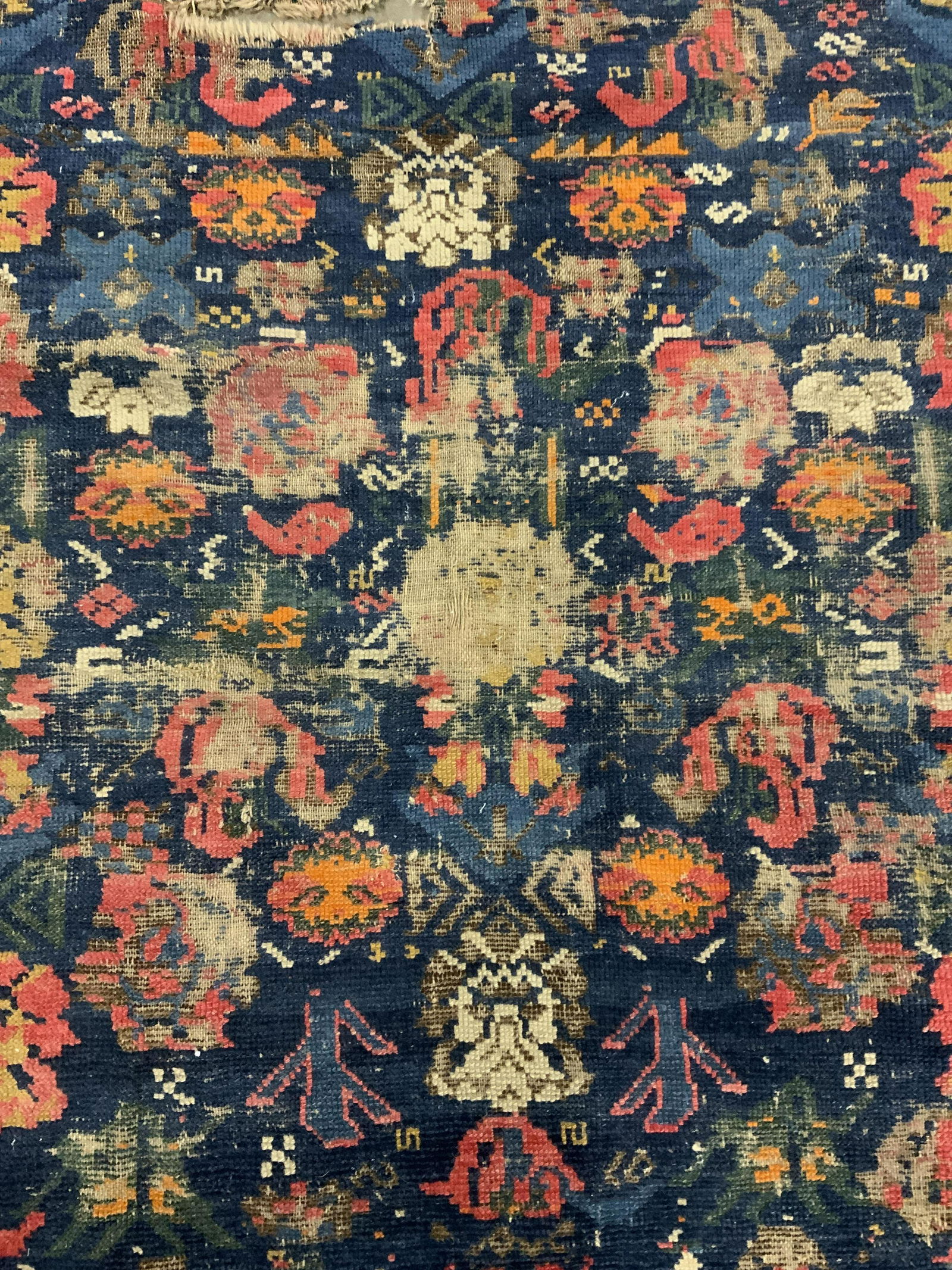 Vintage Handmade Wool Area Rug (1 of 8)