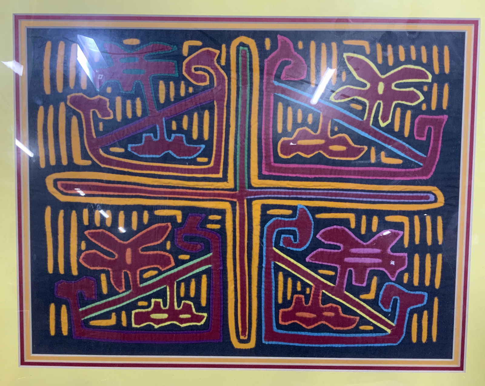 Framed Embroidered Artwork (1 of 5)