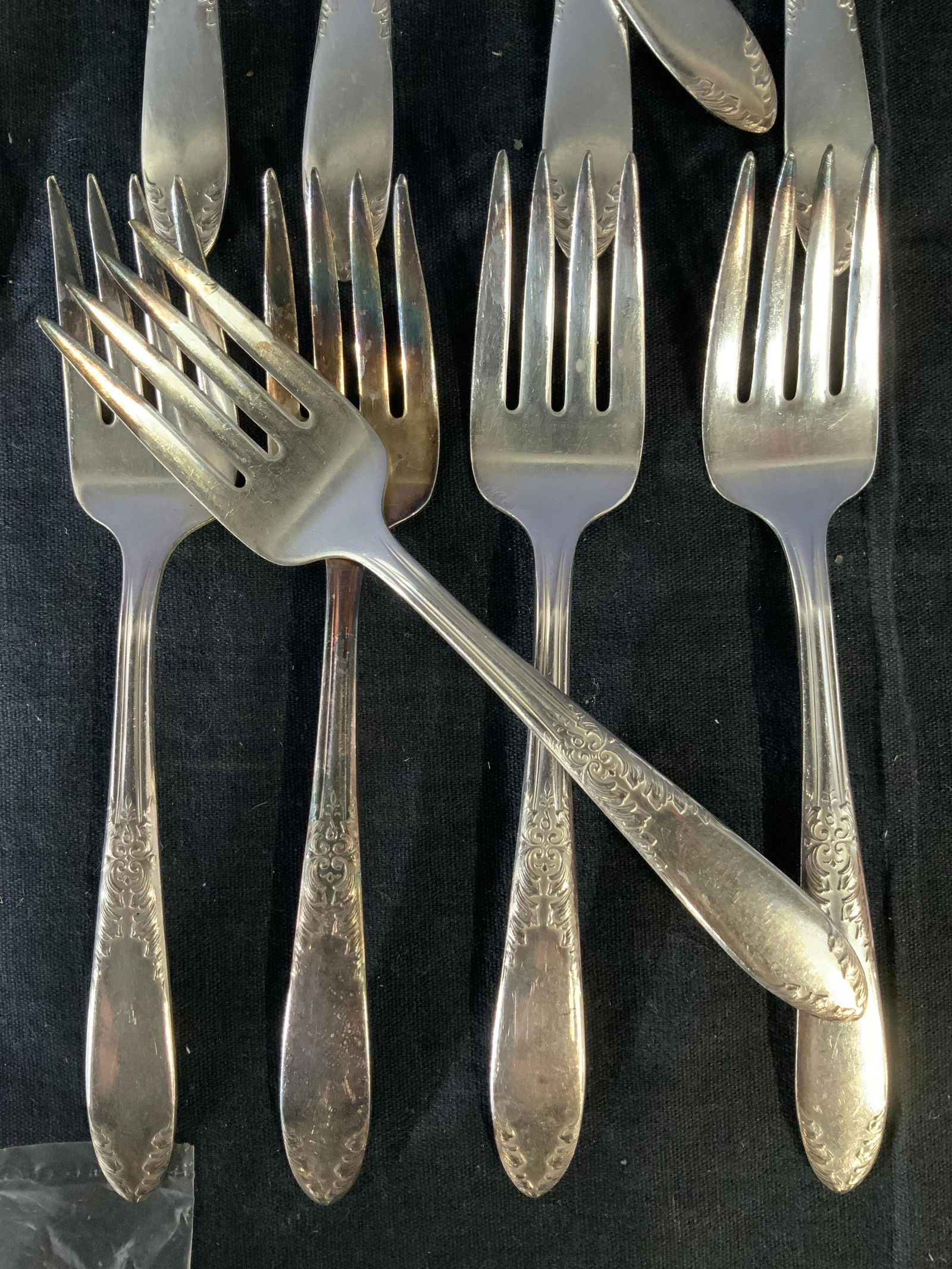Collect Set 52 NS Co Plated ‘King Edward’ Flatware (1 of 6)