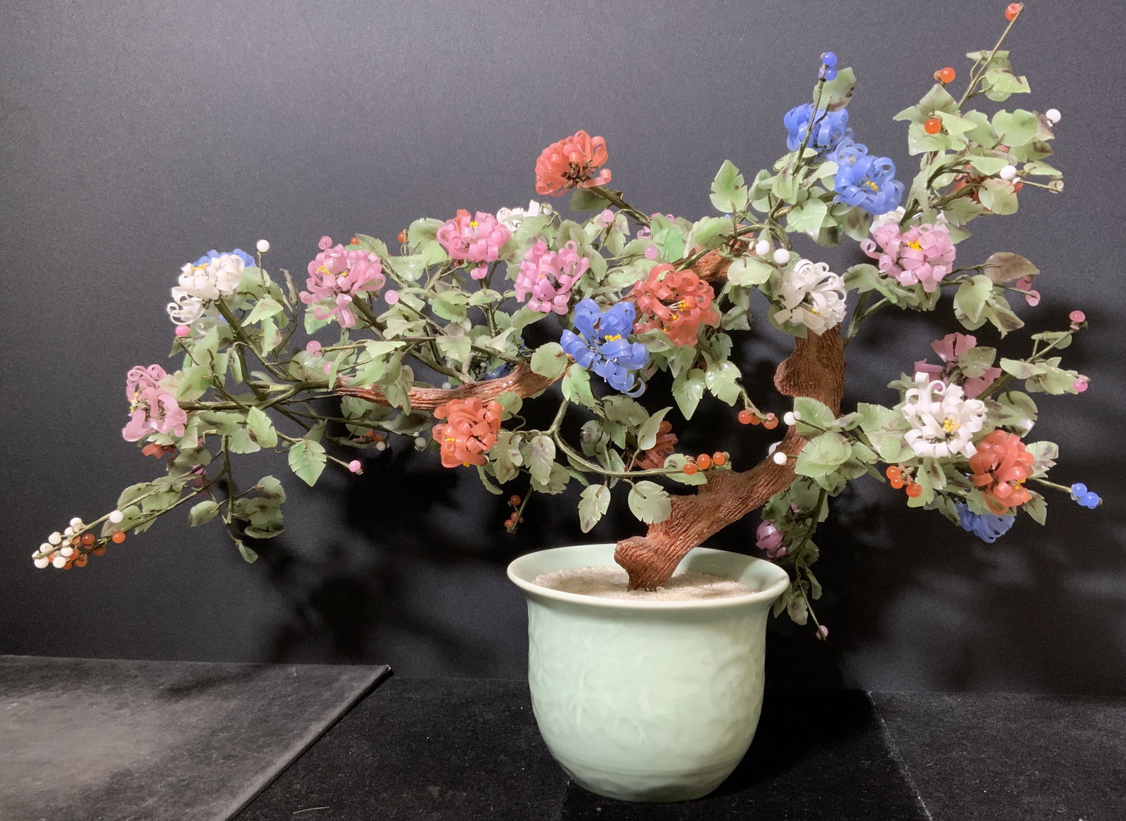 Asian Glass Bonzai / Money Tree (1 of 8)