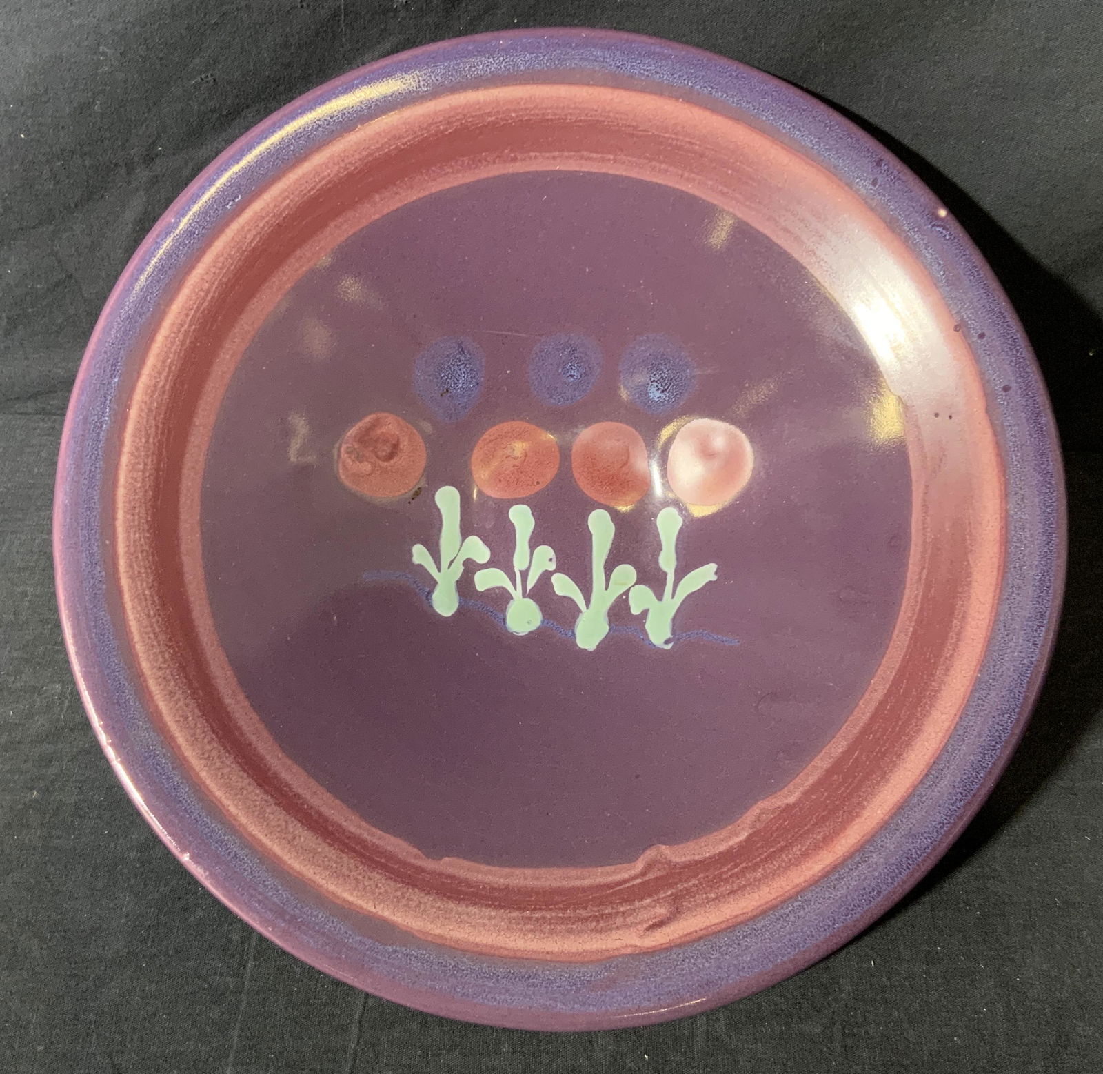 Brightly Colored Ceramic Bowl Centerpiece (1 of 6)