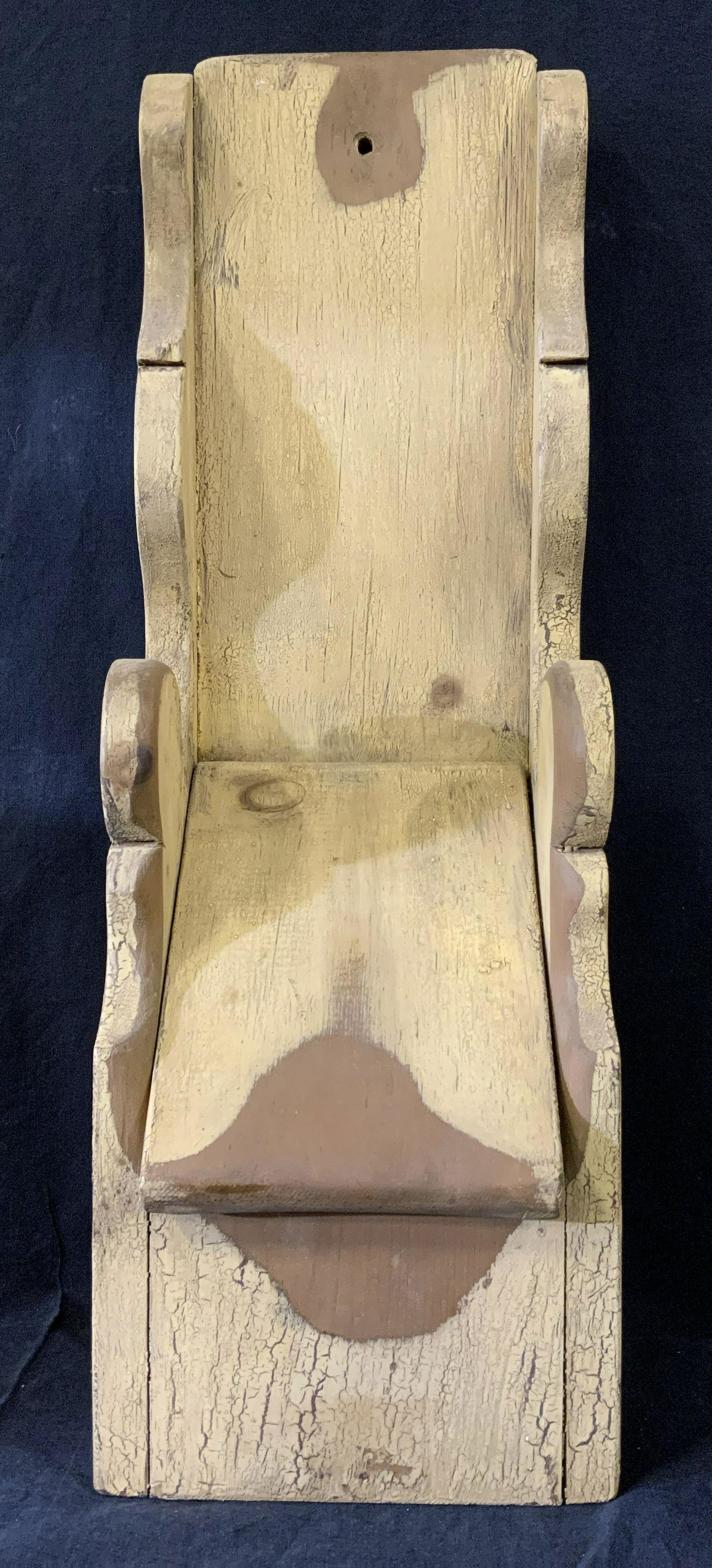 Antique Hand Made Wall Pocket (1 of 8)