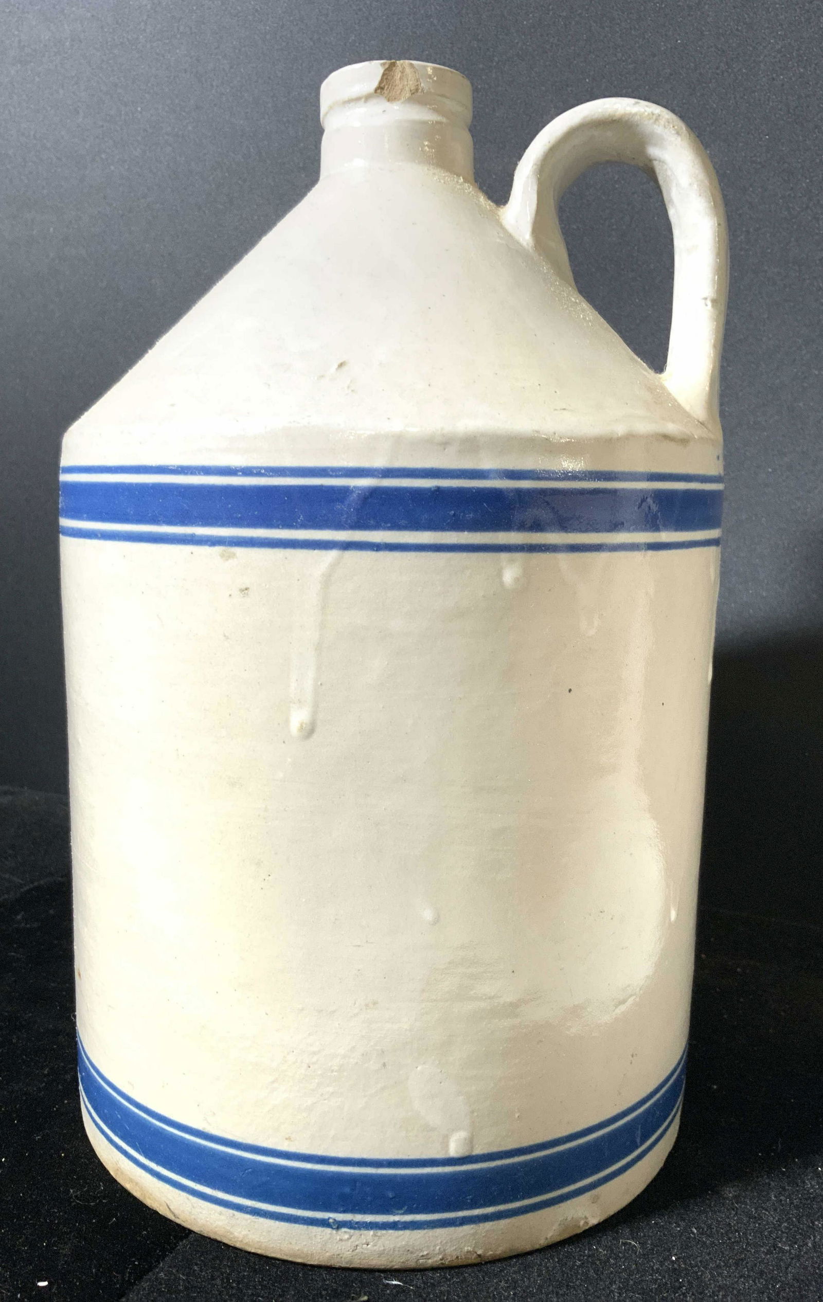 MINNESOTA STONEWARE CO Antq Ceramic Salt Glaze Jug (1 of 8)