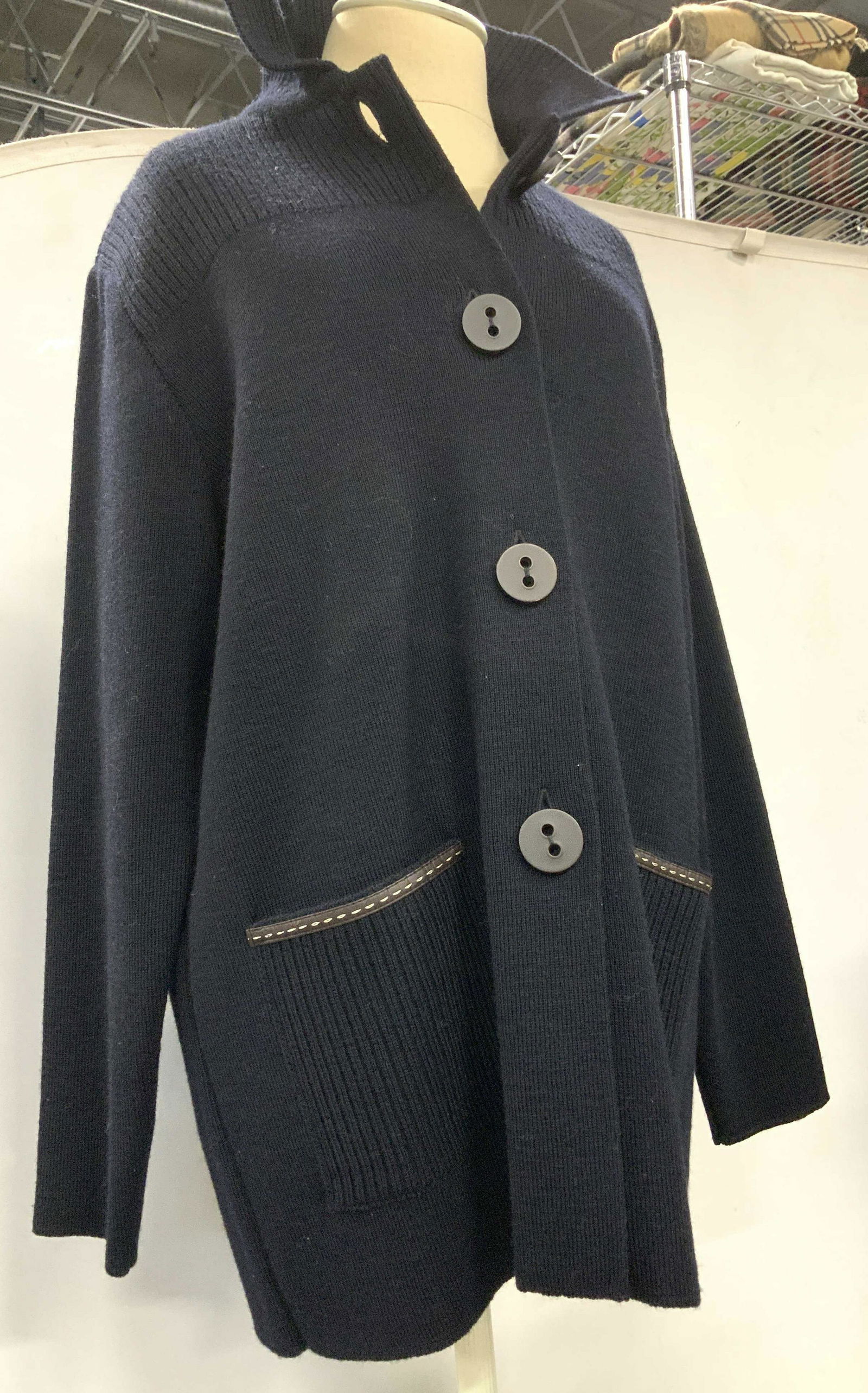 SAINT JAMES Wool Knit Long Cardigan, France (1 of 6)