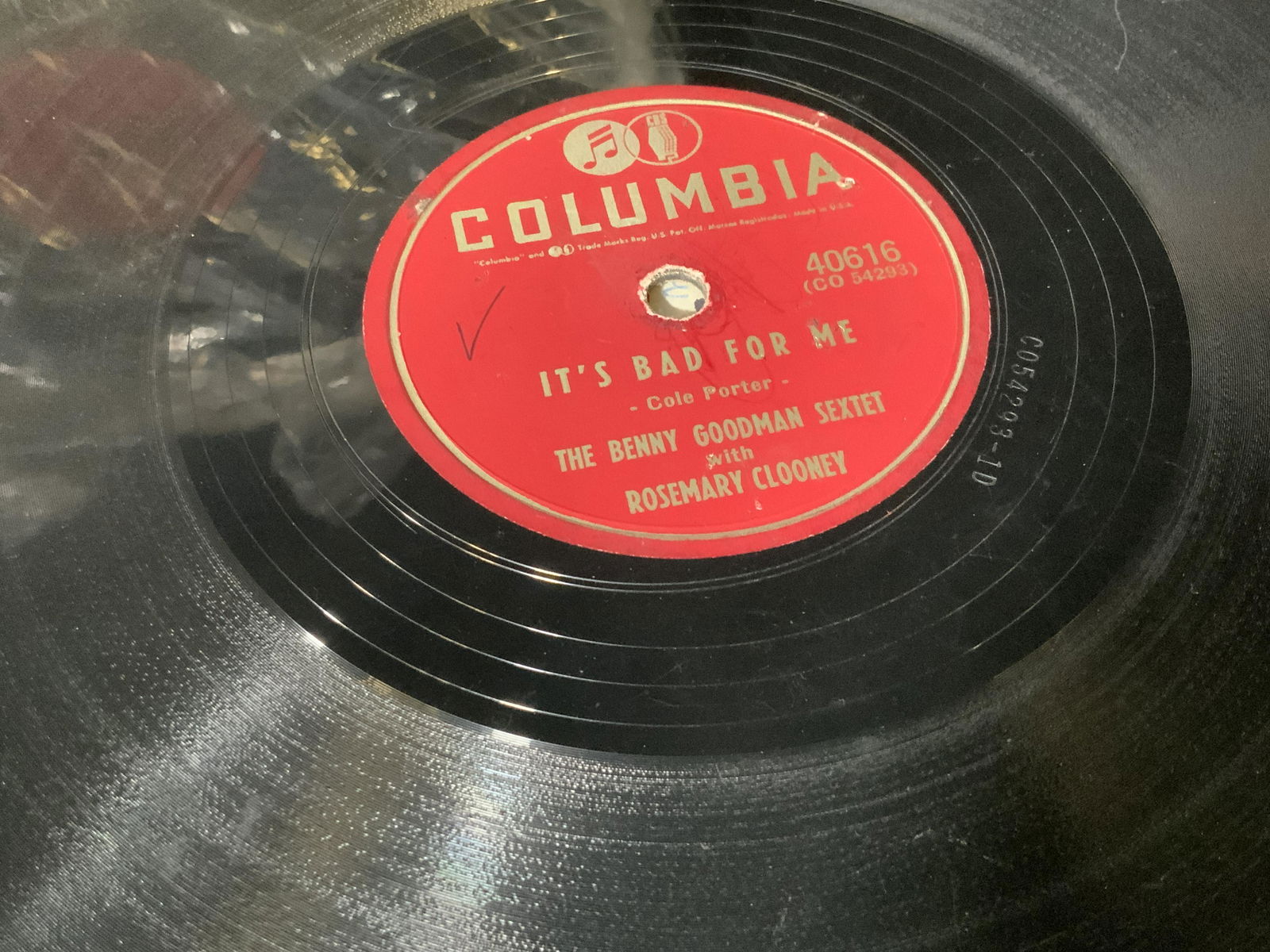 Group Lot 10 Vinyl Records in Canister (1 of 6)