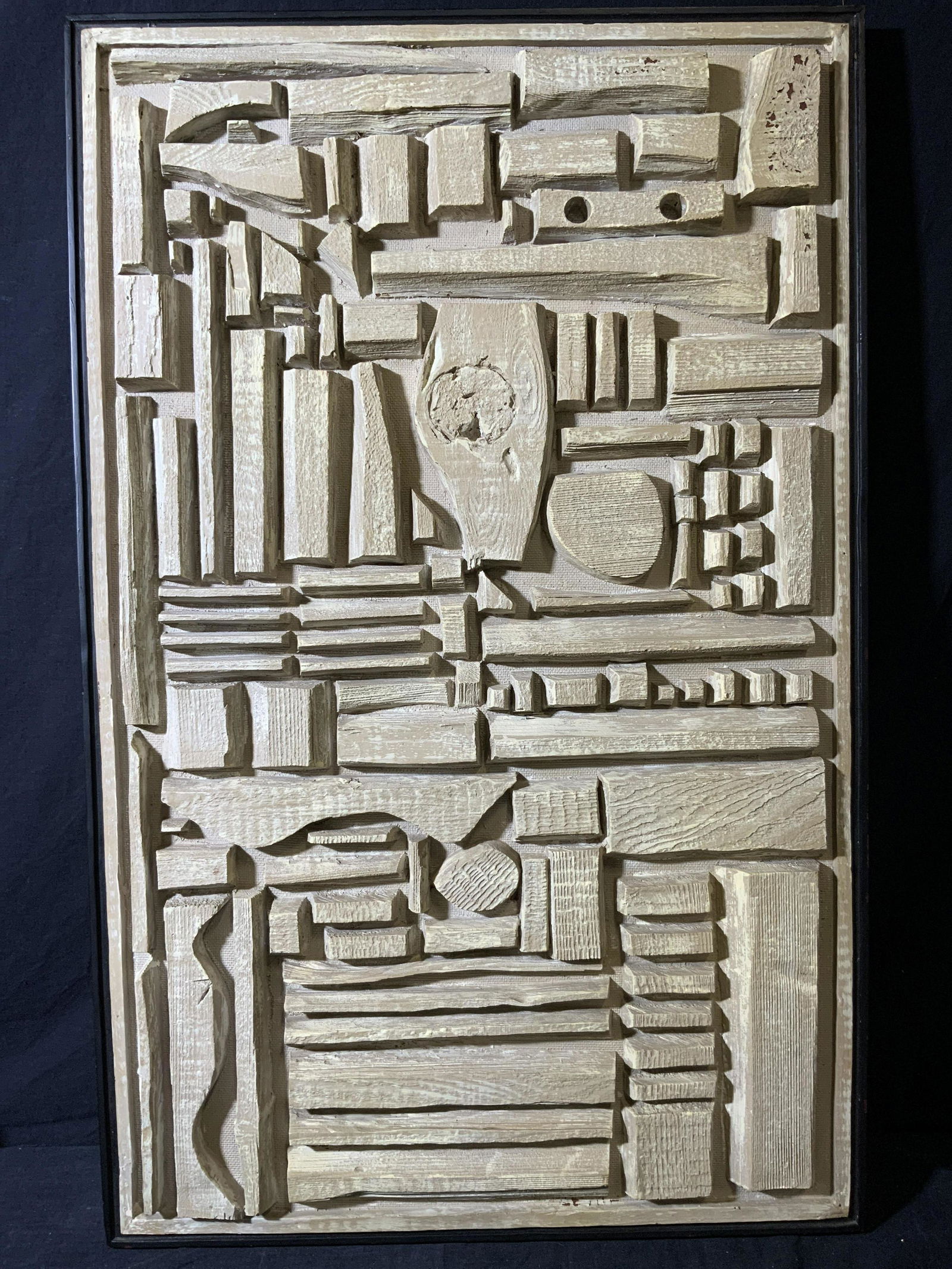 Framed Carved wood on Panel Artwork (1 of 8)