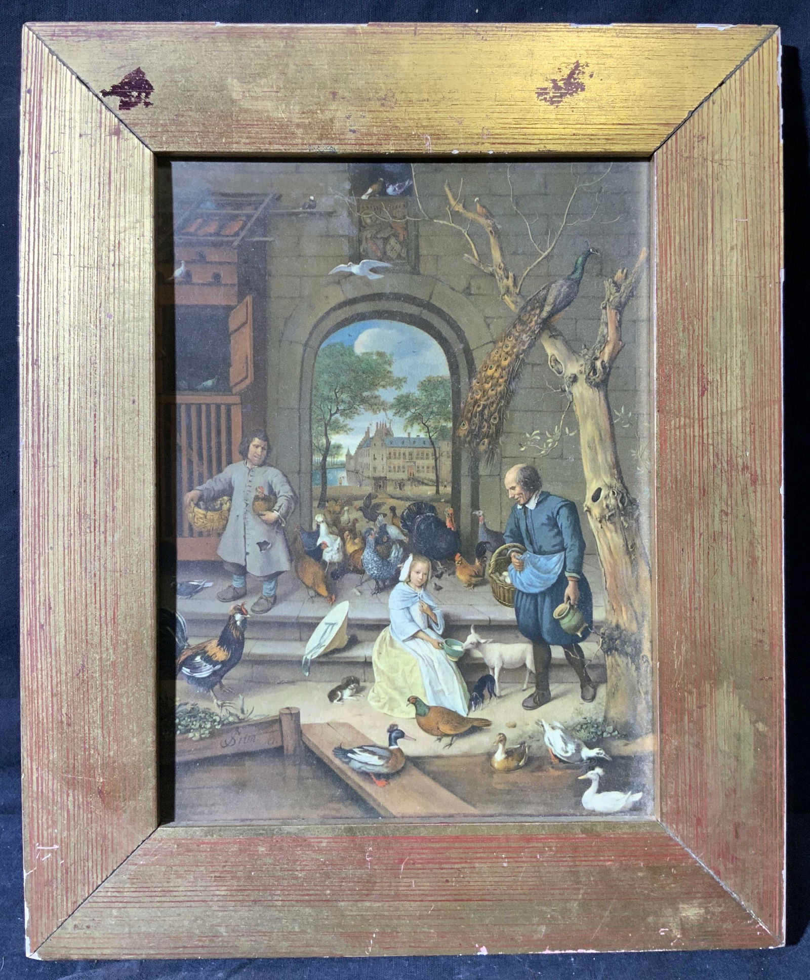 STREN Medieval Feeding Animals Lithograph (1 of 8)