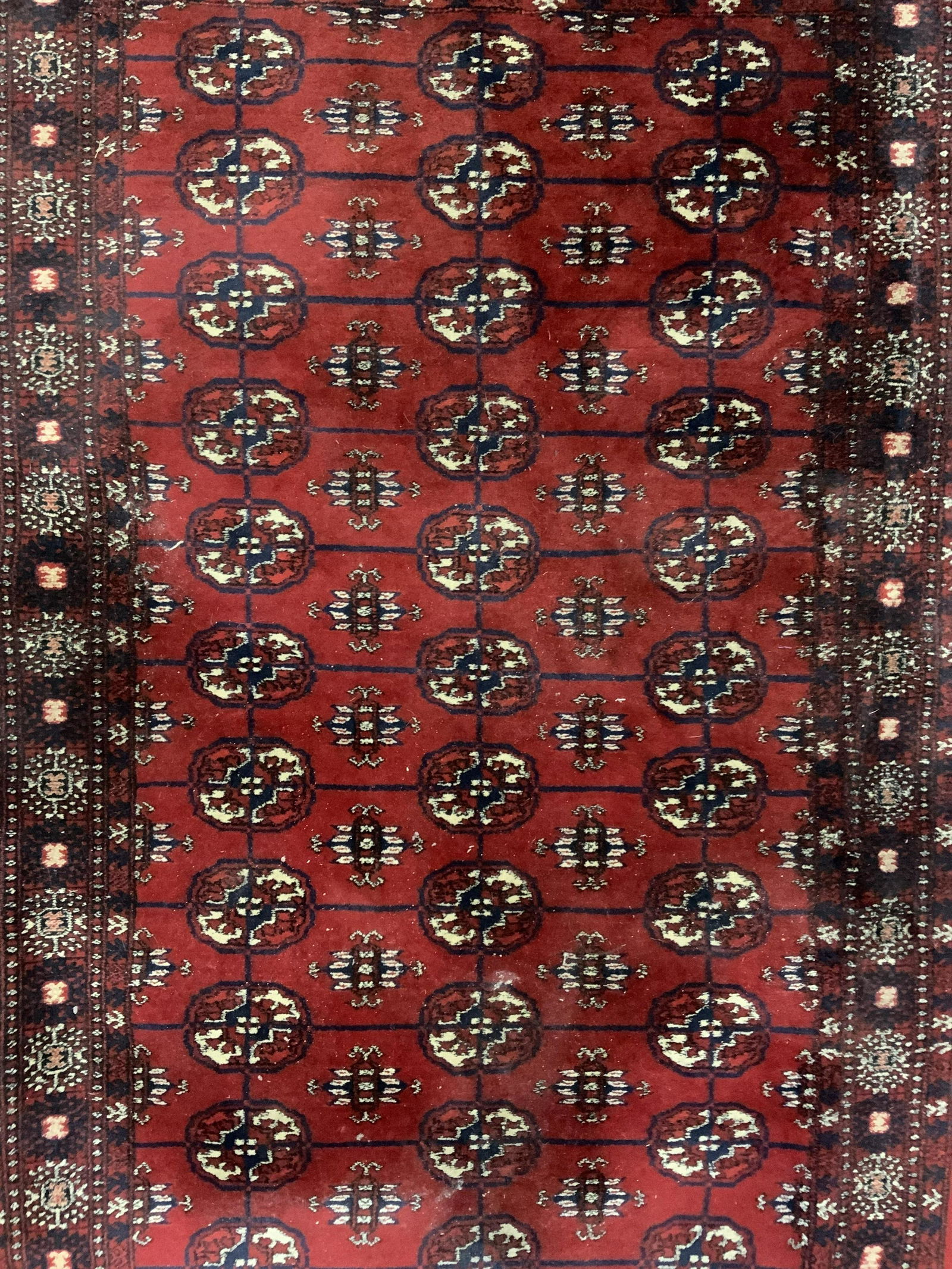 Vintage Handmade Caucasian Wool Rug (1 of 8)