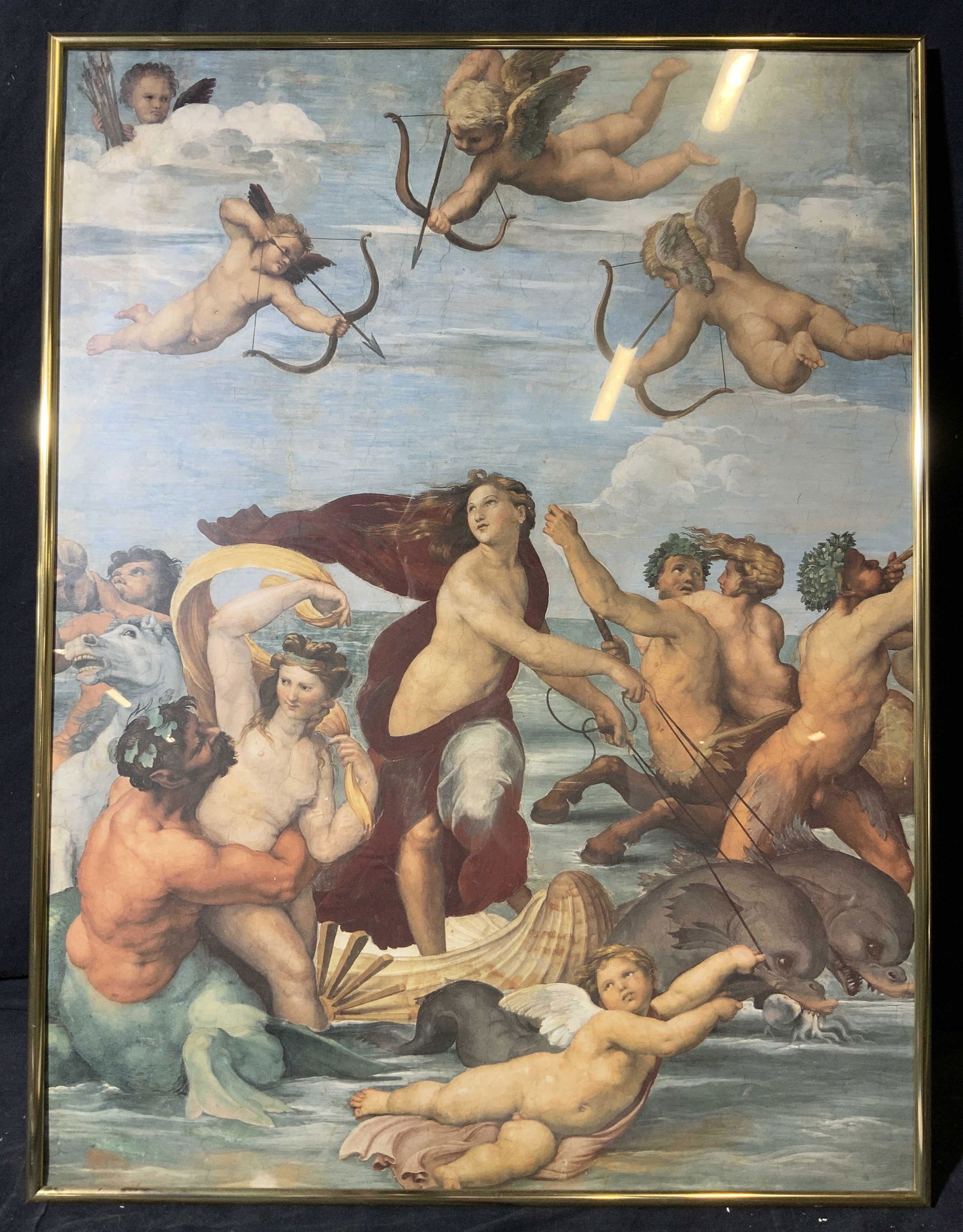 RAFFAELLO SANZIO Trionfo di Galatea Lithograph (1 of 7)