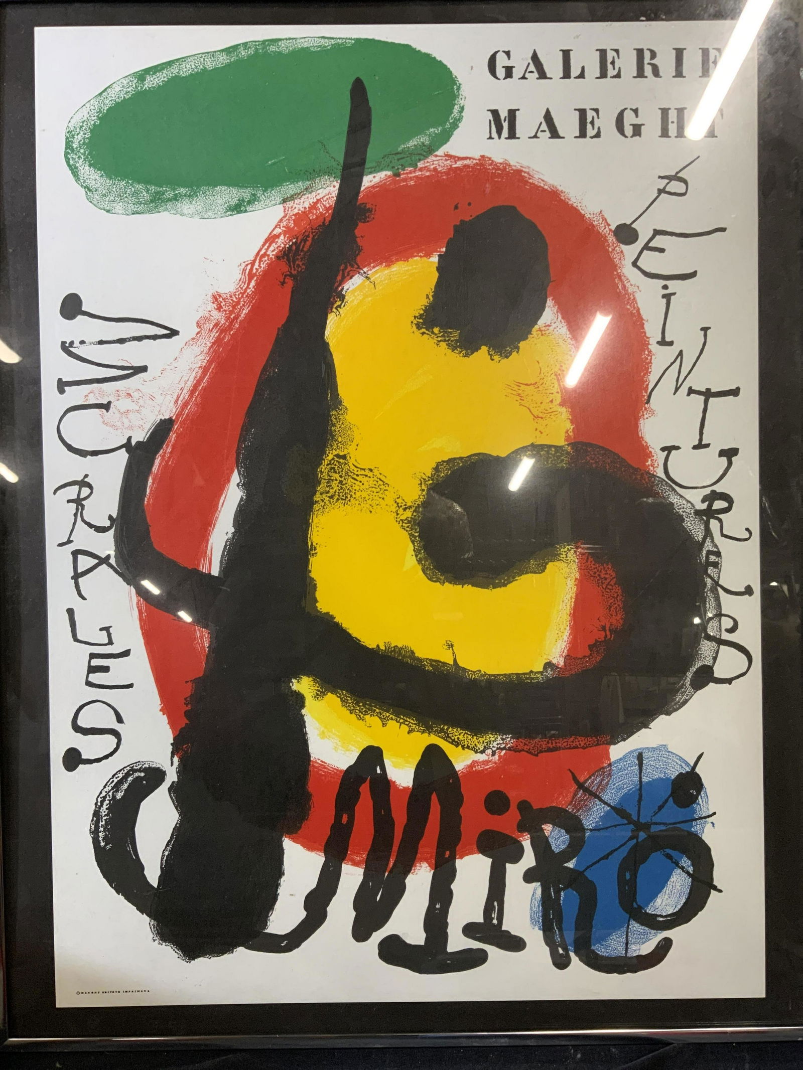 JOAN MIRÃ“ Galerie Maeght Lithograph (1 of 4)