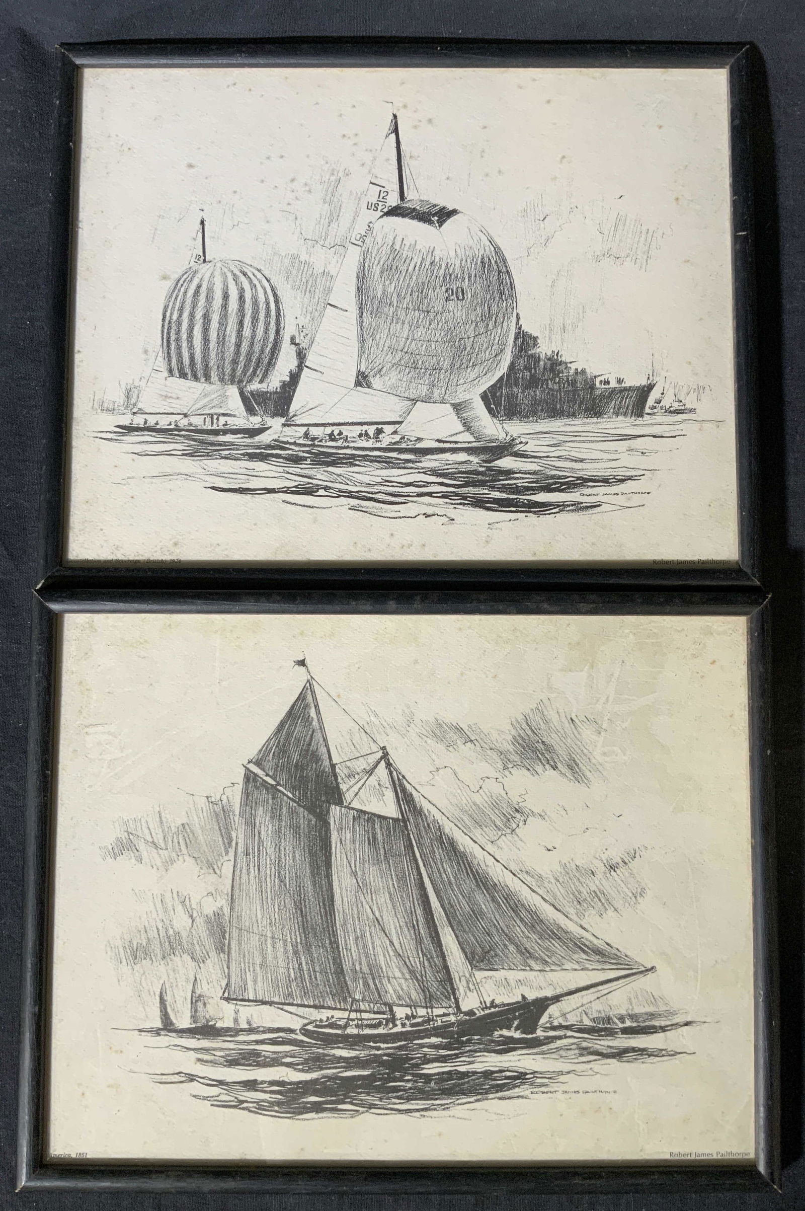 Pair ROBERT JAMES PAILTHORPE Lithographs (1 of 5)