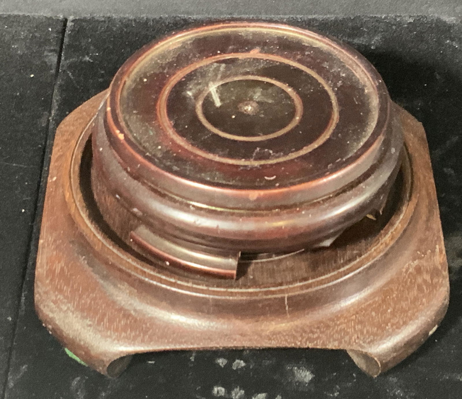 Lot 2 Vintage Wooden Asian Display Stands (1 of 7)