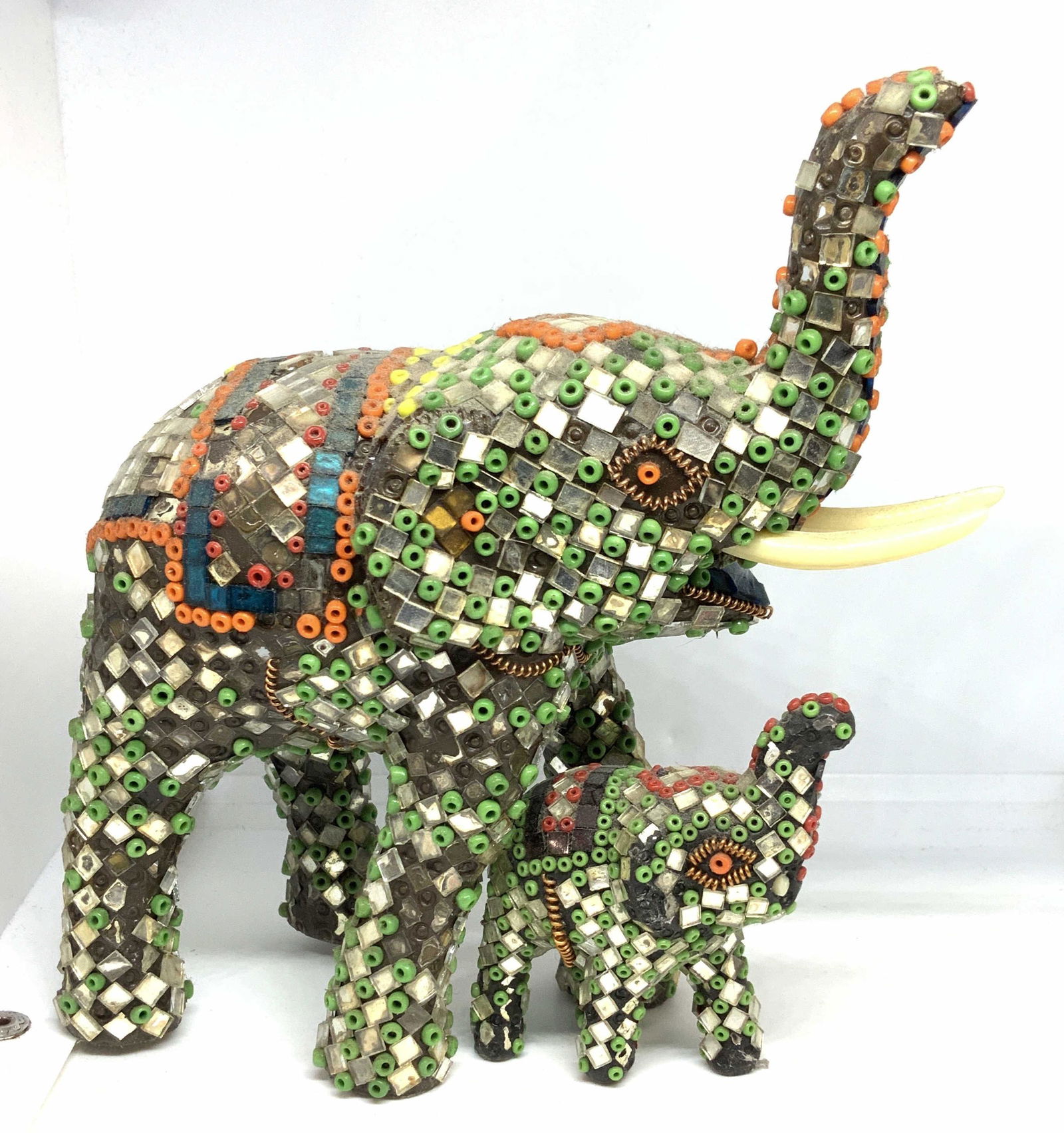Grp 7 Artisanal Elephant Figurals (1 of 8)