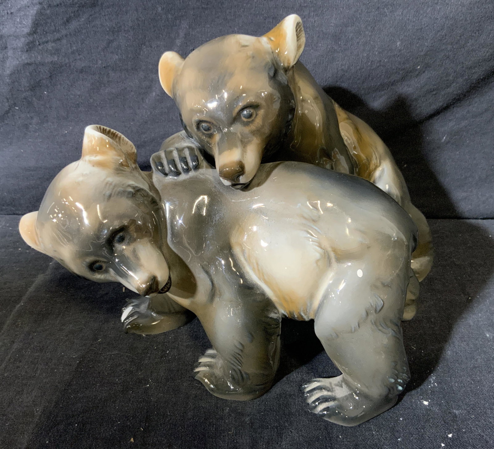 ROSENTHAL Bear Cubs Porcelain Figurine (1 of 8)