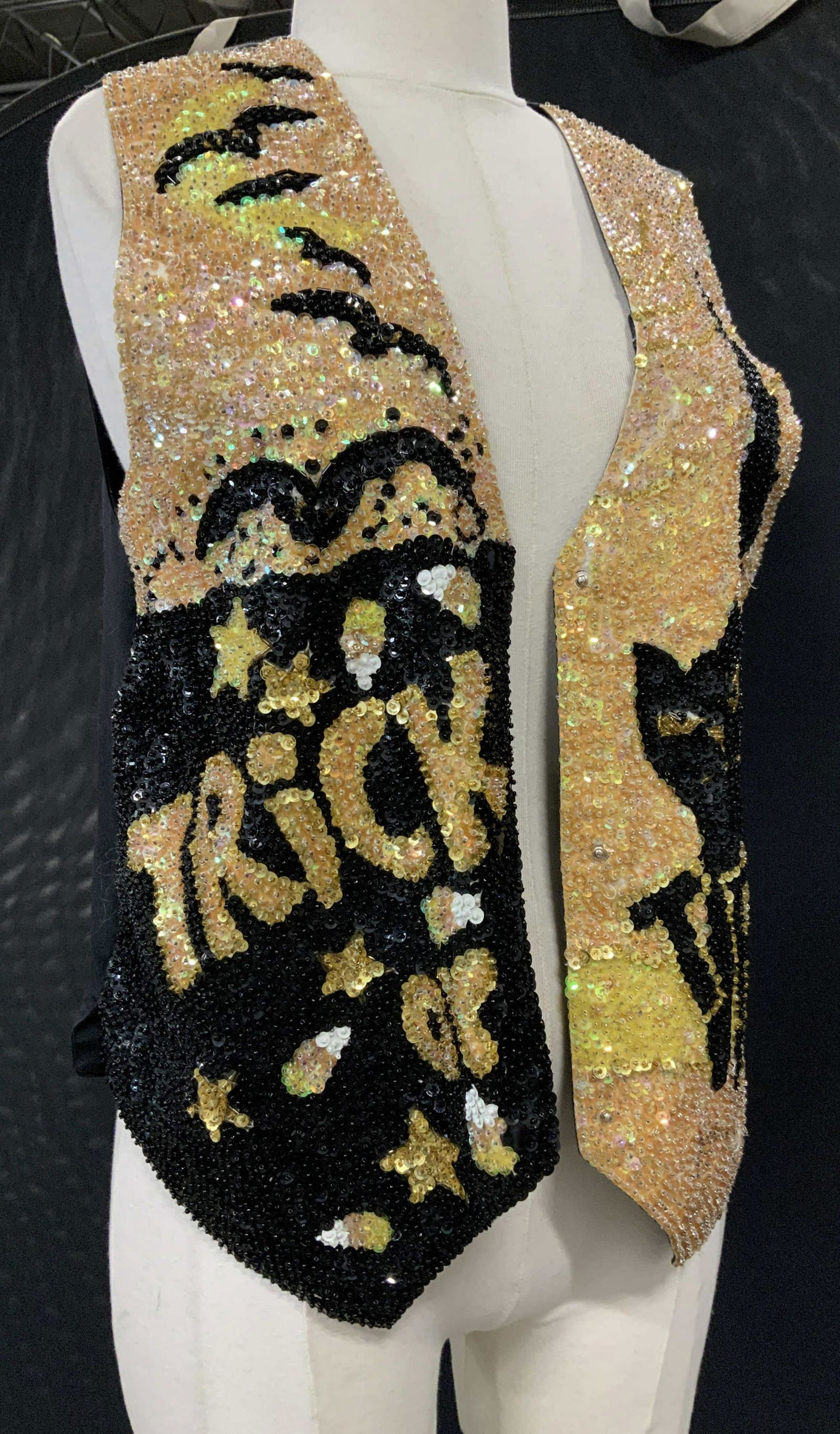Kitsch Halloween Sequin Vest, Unisex (1 of 9)