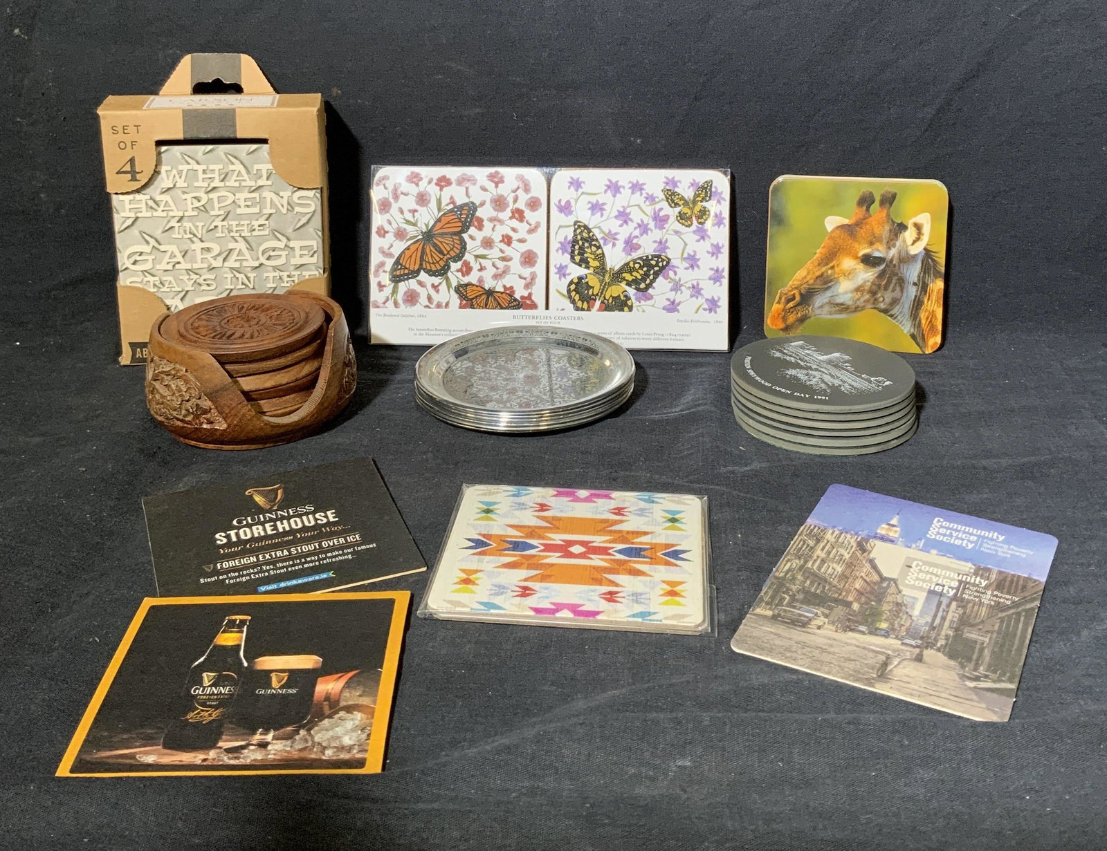 Lot of 10 Sets of Tabletop Coasters (1 of 10)