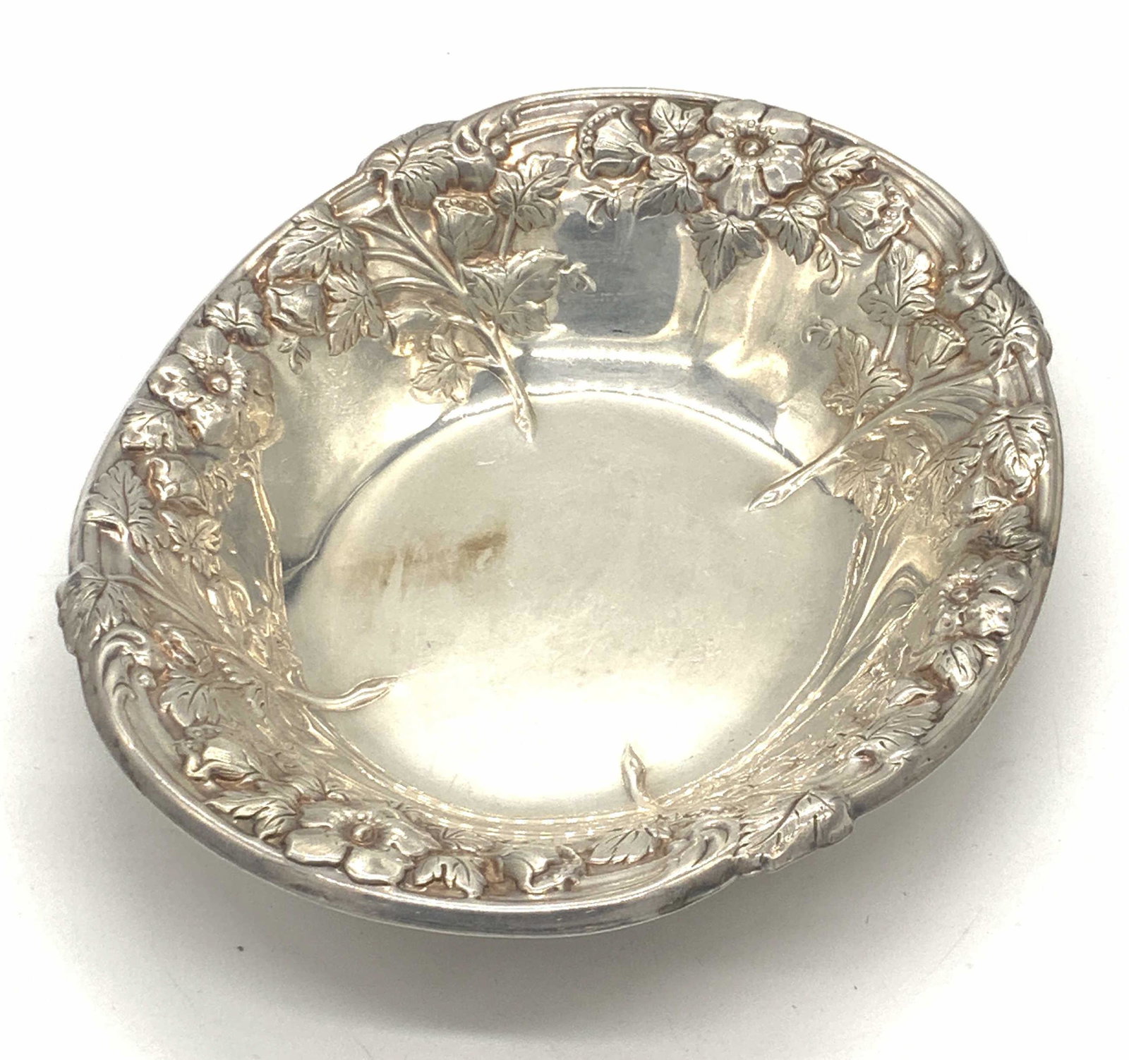 Vtg SHEFFIELD Art Nouveau Silver Plt Serving Dish (1 of 9)