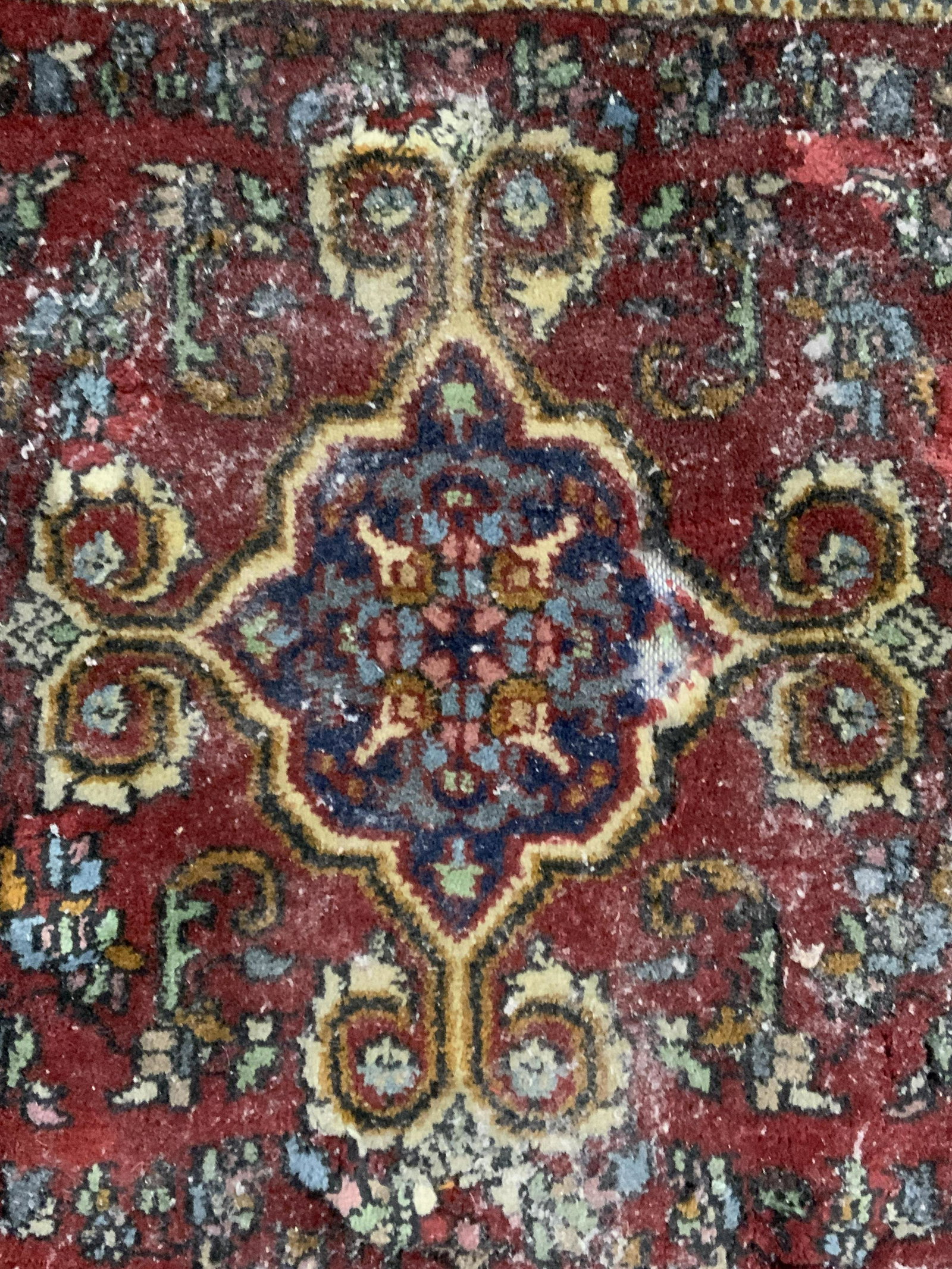 Vintage KASHMIR SHALIMAR CARPET FACTORY Rug (1 of 6)
