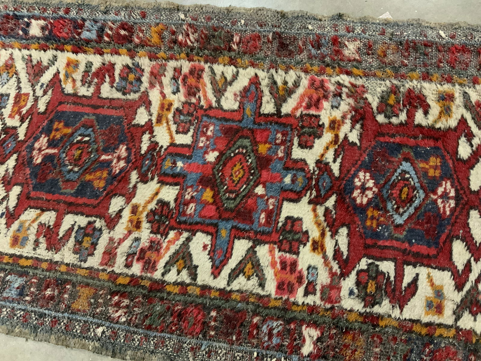 Vintage Wool Iranian Runner (1 of 10)