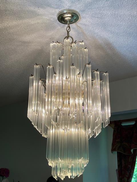 1960s Tiered Wedding Cake Chandelier (1 of 13)