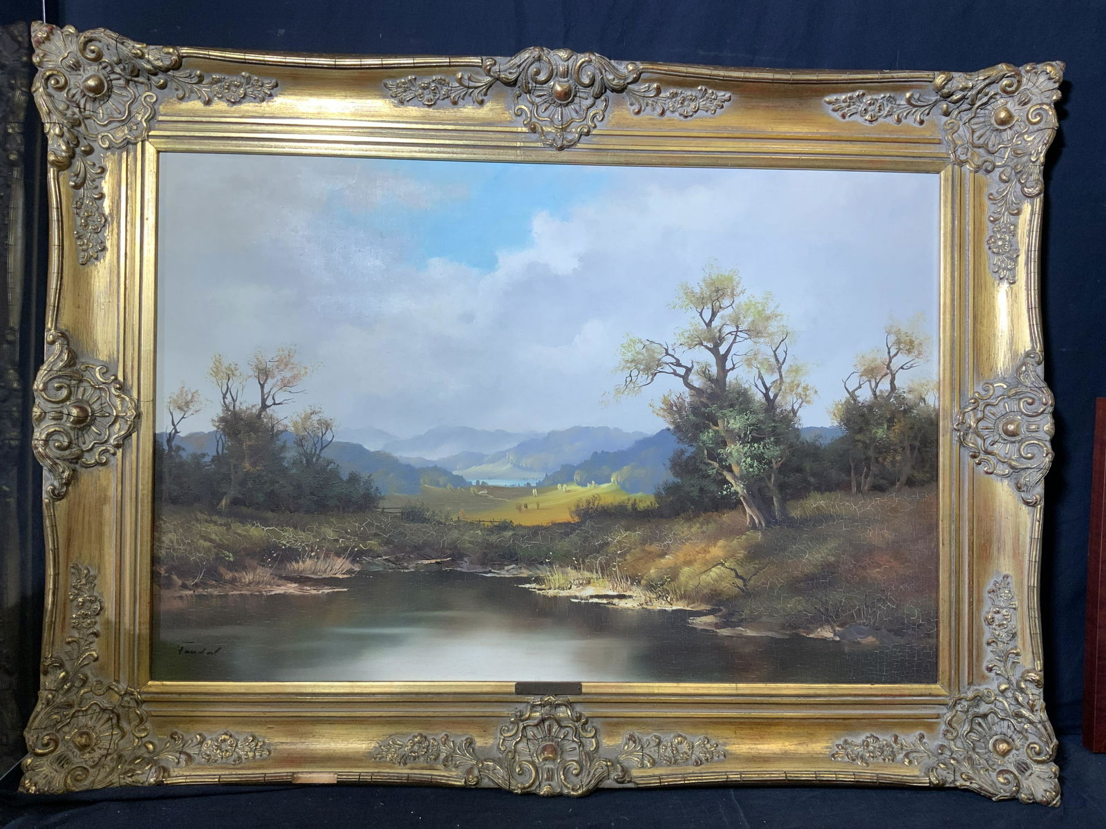 CHRISTINE FANDERL Signed 20th C. Oil on Canvas (1 of 11)
