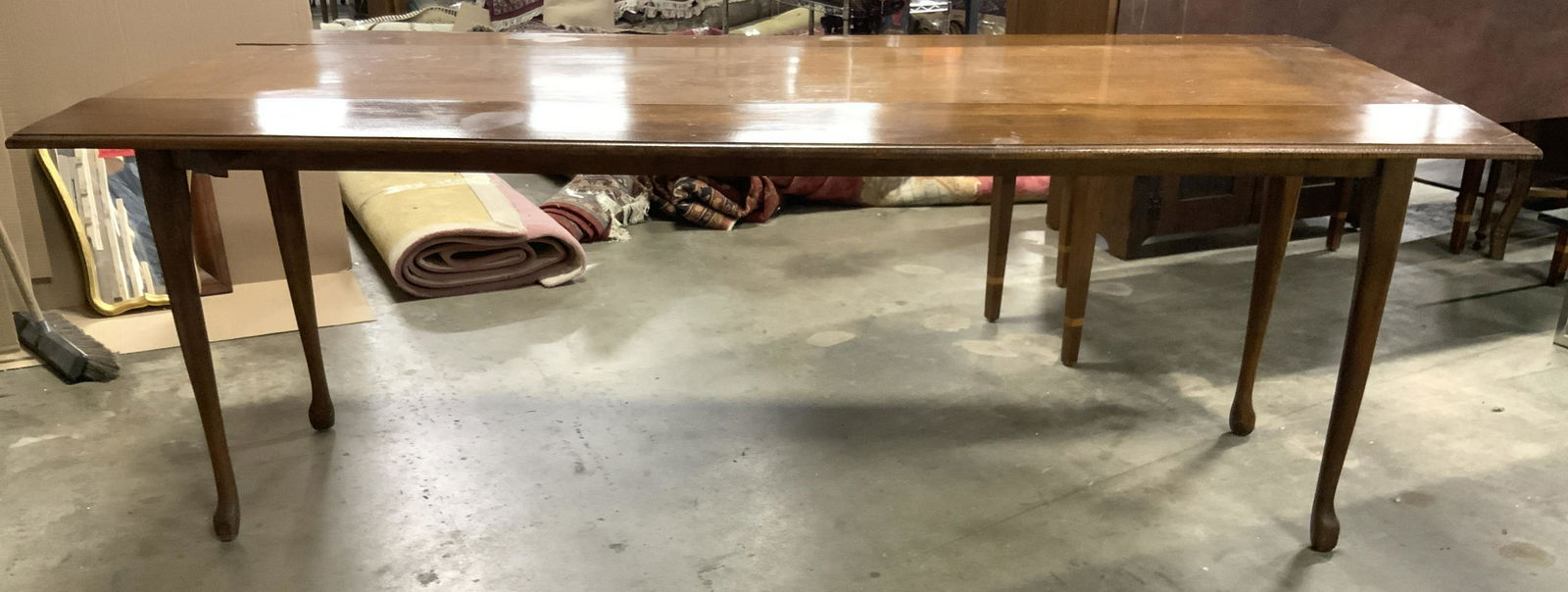 Antique Wooden Drop Leaf Table (1 of 10)