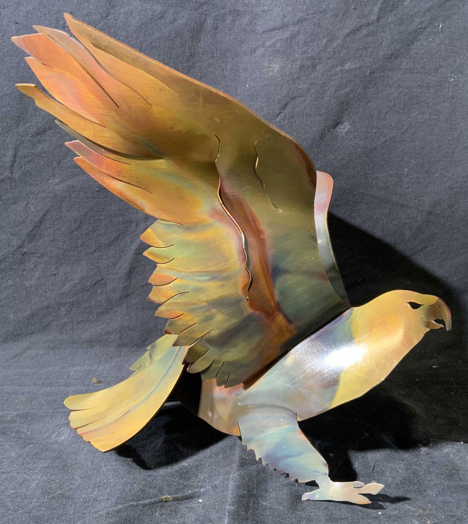 BOE Metal Cut Out Eagle Sculpture (1 of 11)