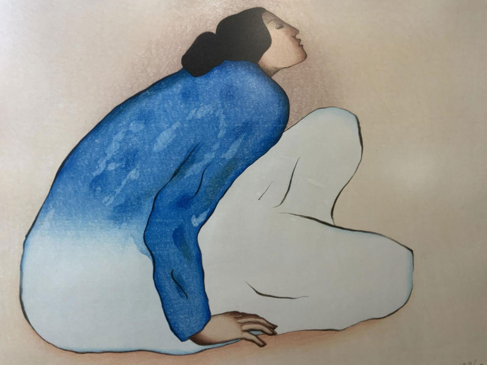 LMT Ed Signed ATTR R.C. GORMAN Lone Woman Litho (1 of 11)