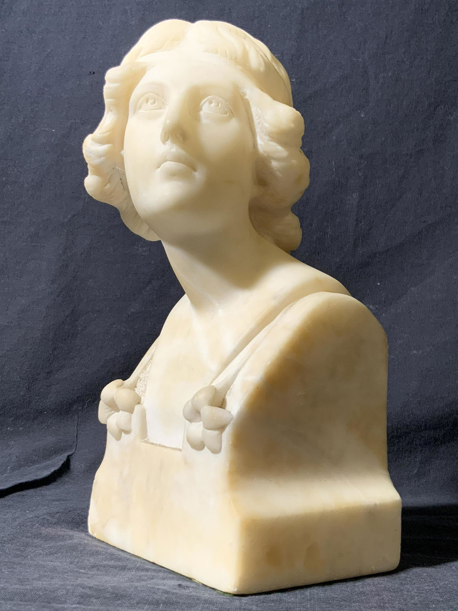 Vintage Marble Female Bust Bookend (1 of 13)