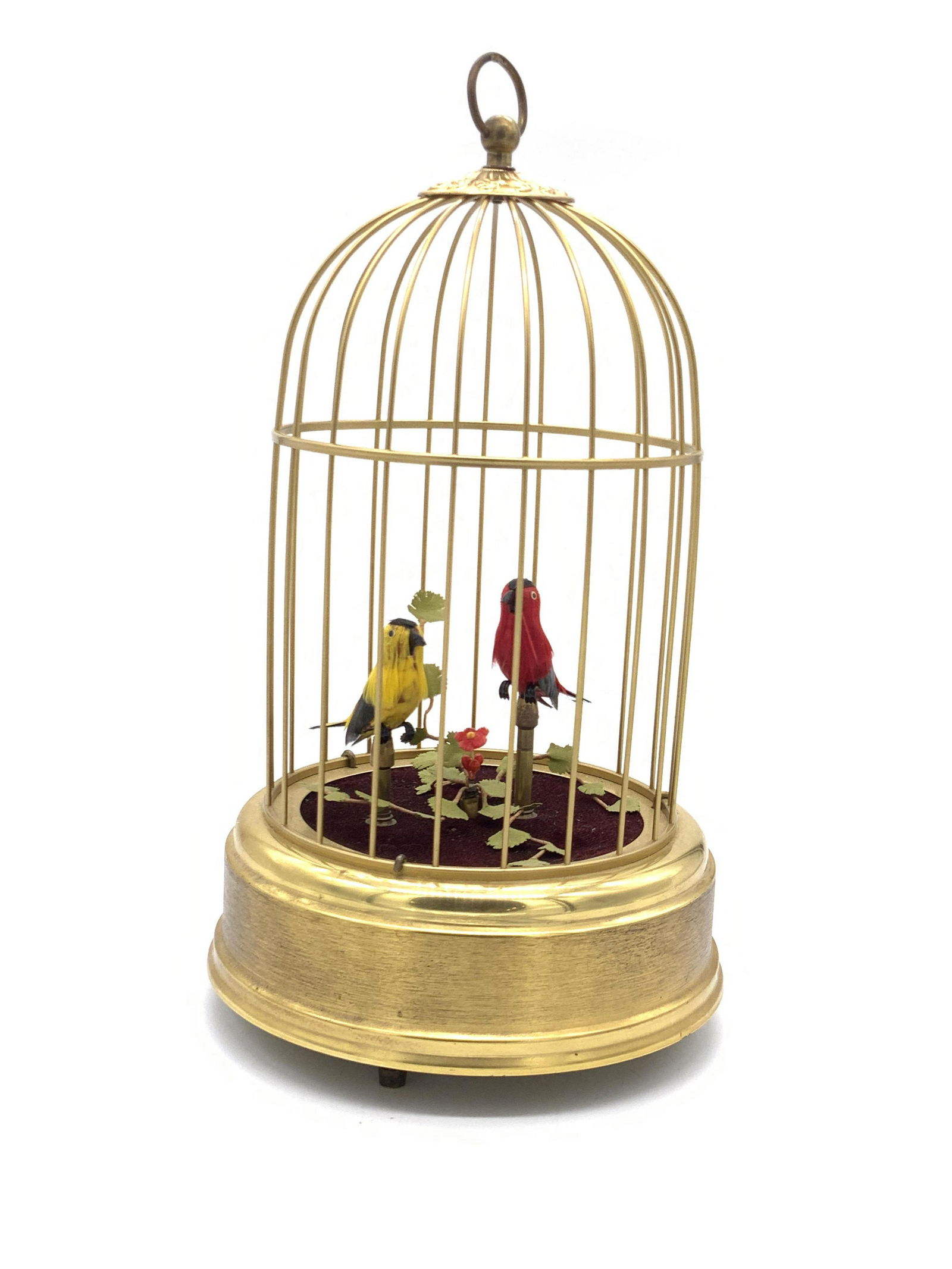Vntg LINDEN Signed West German Automated Birdcage (1 of 12)