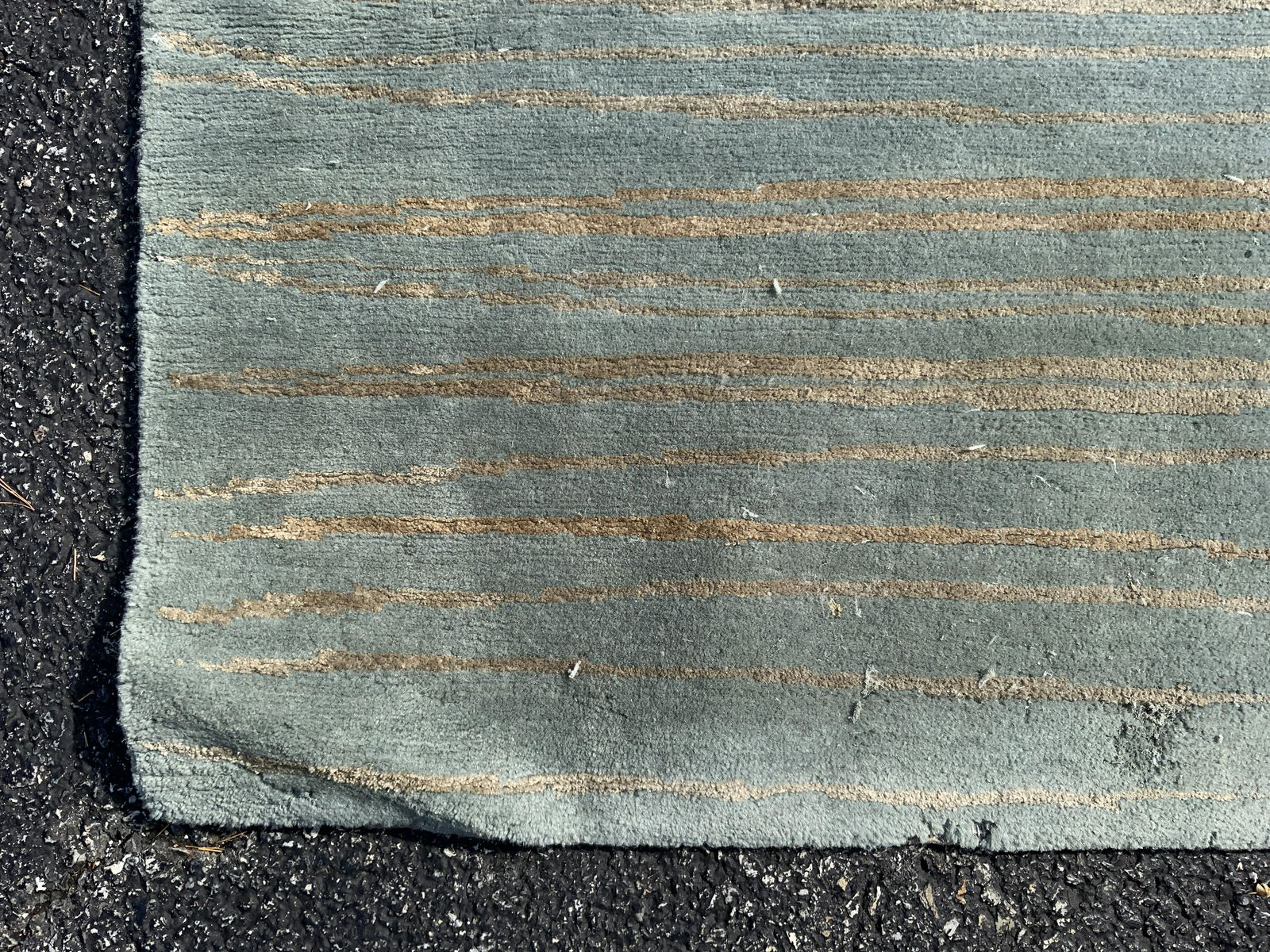 MARC PHILLIPS Striped Blur Oversized Rug (1 of 10)